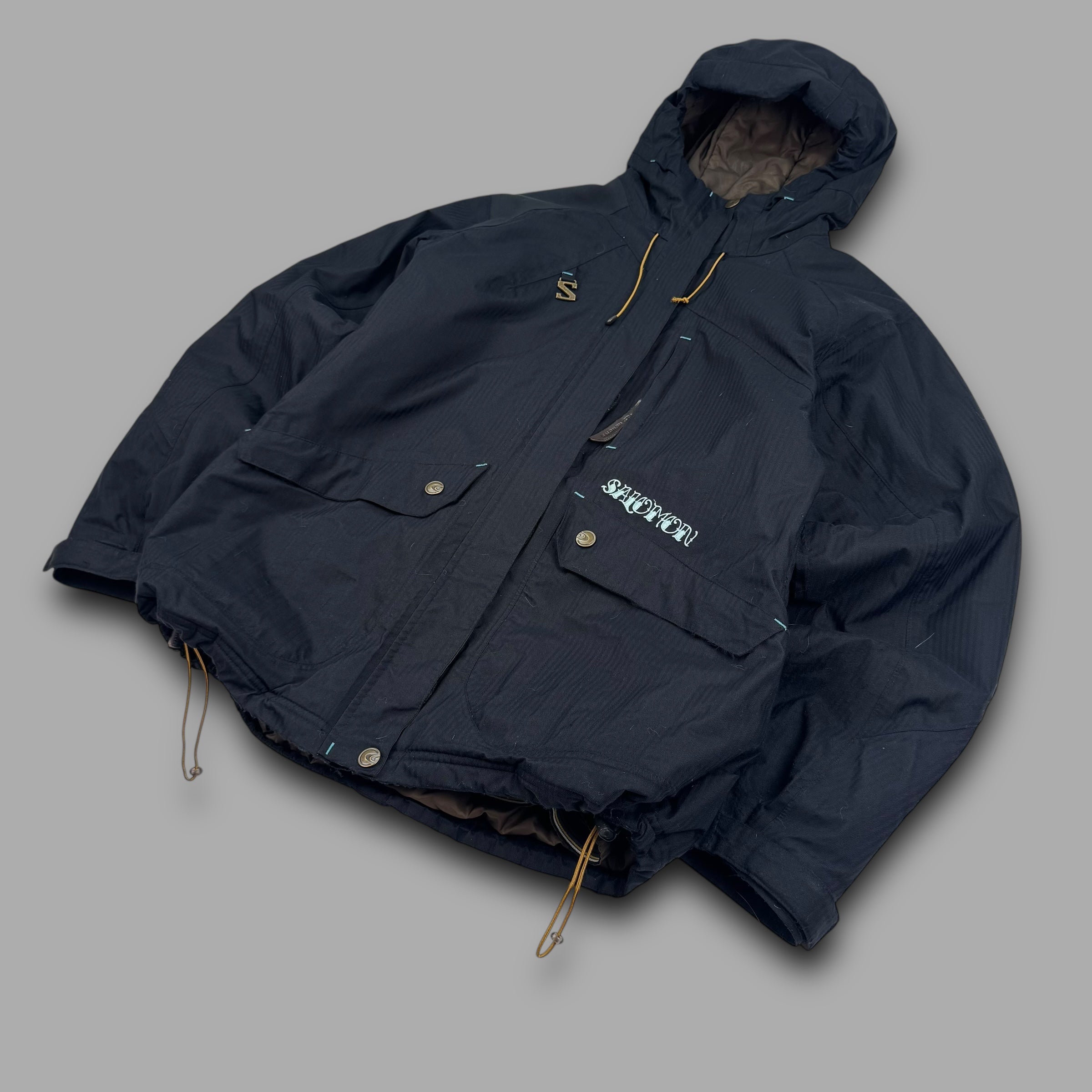 Salomon 2008 technical pinstripe clima pro ski jacket (M)