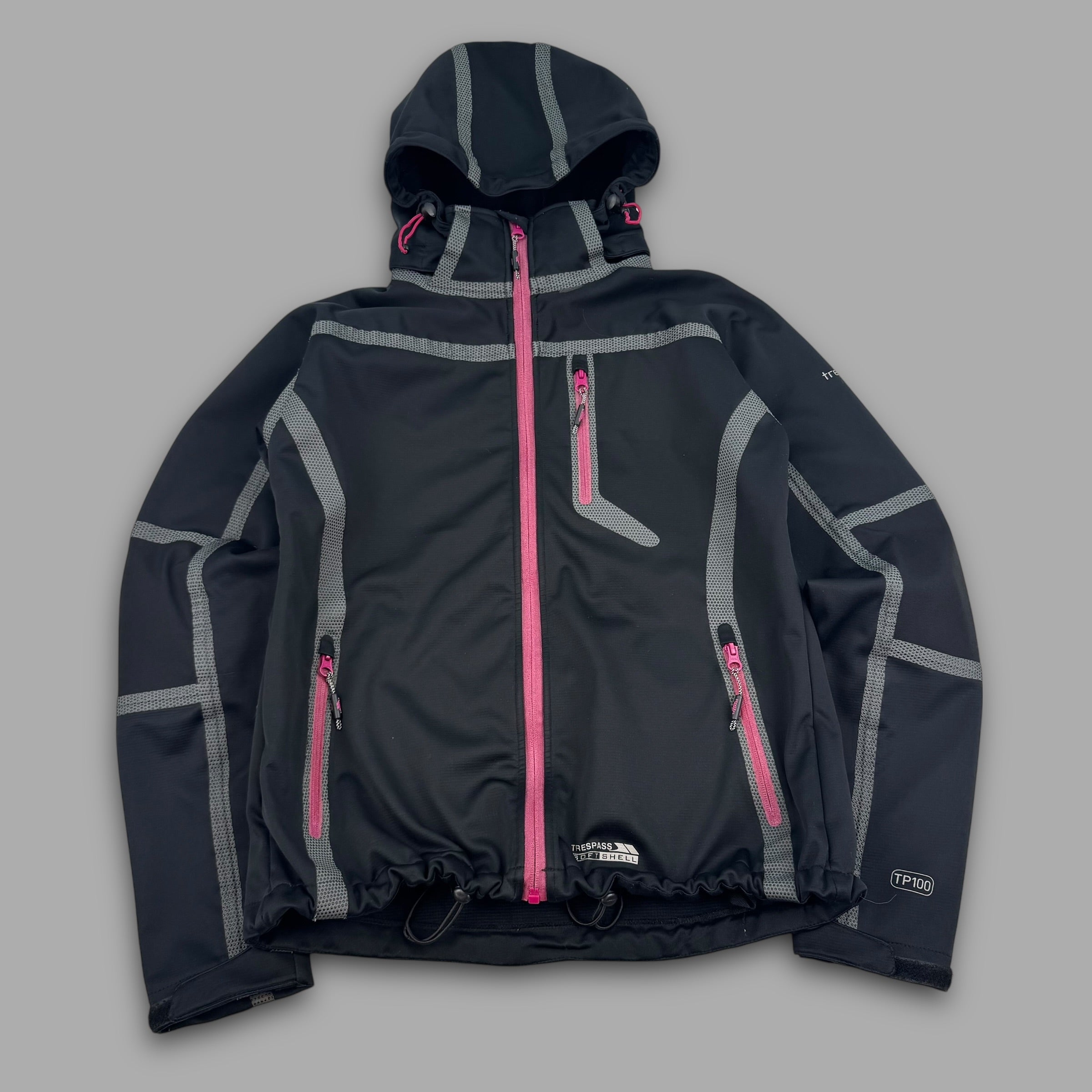 Trespass 2000's technical taped seams vented waterproof softshell jacket (L) wms
