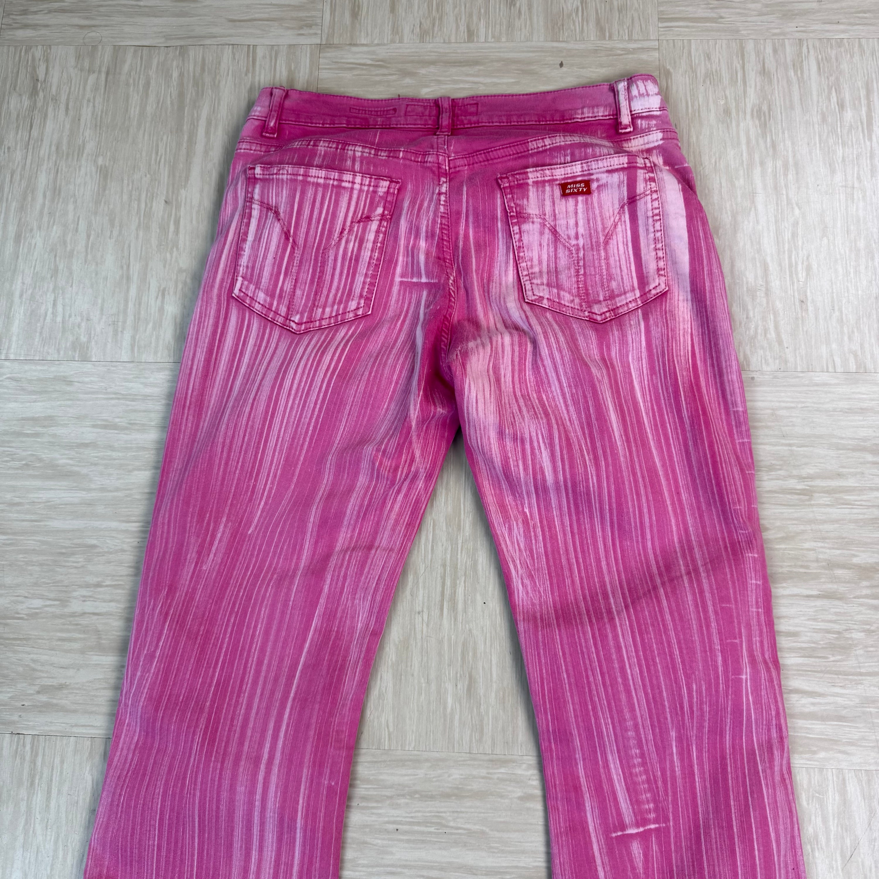 Miss sixty 2000's mid low tommy flared jeans (S)