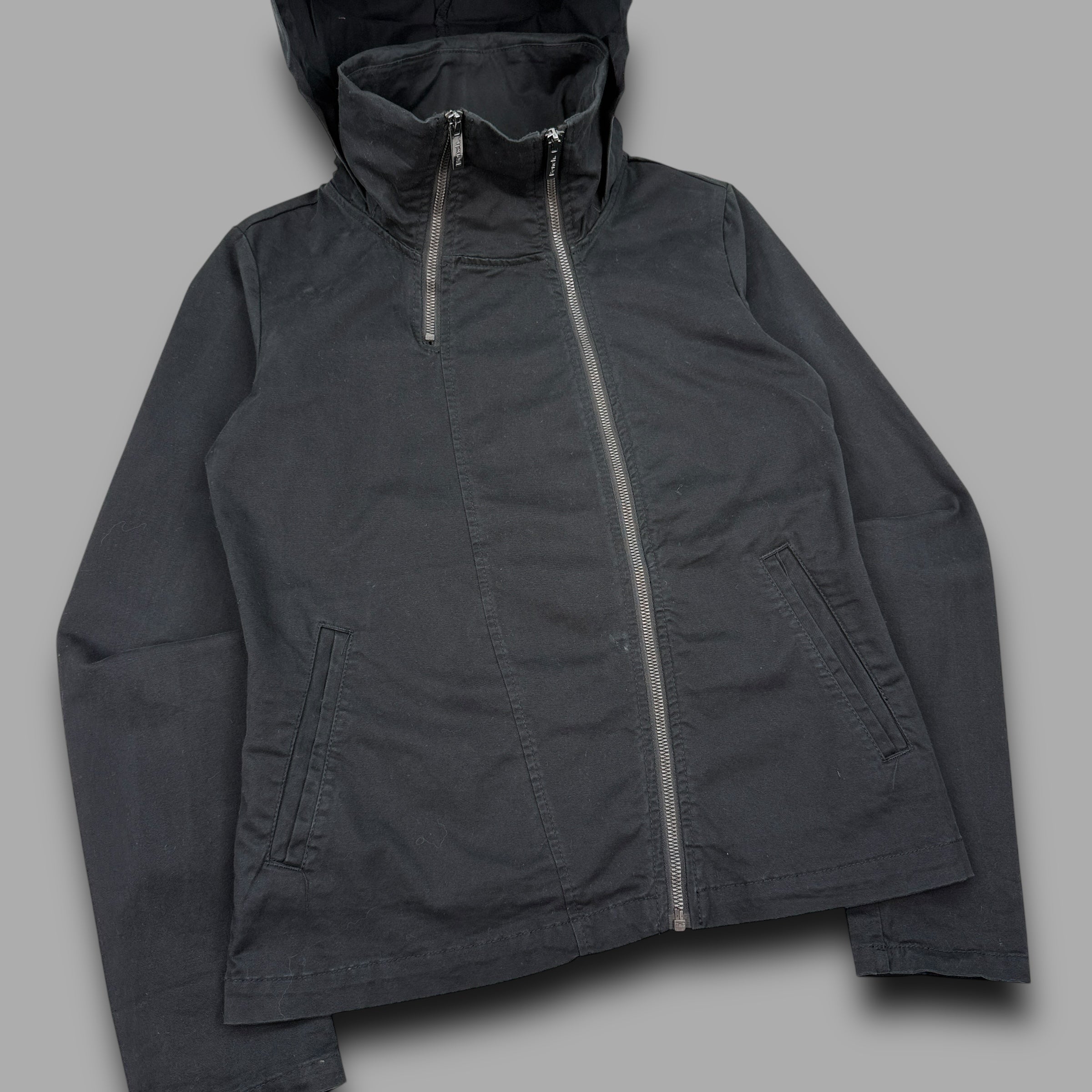 Bench 2000's technical dual zip canvas jacket (S)
