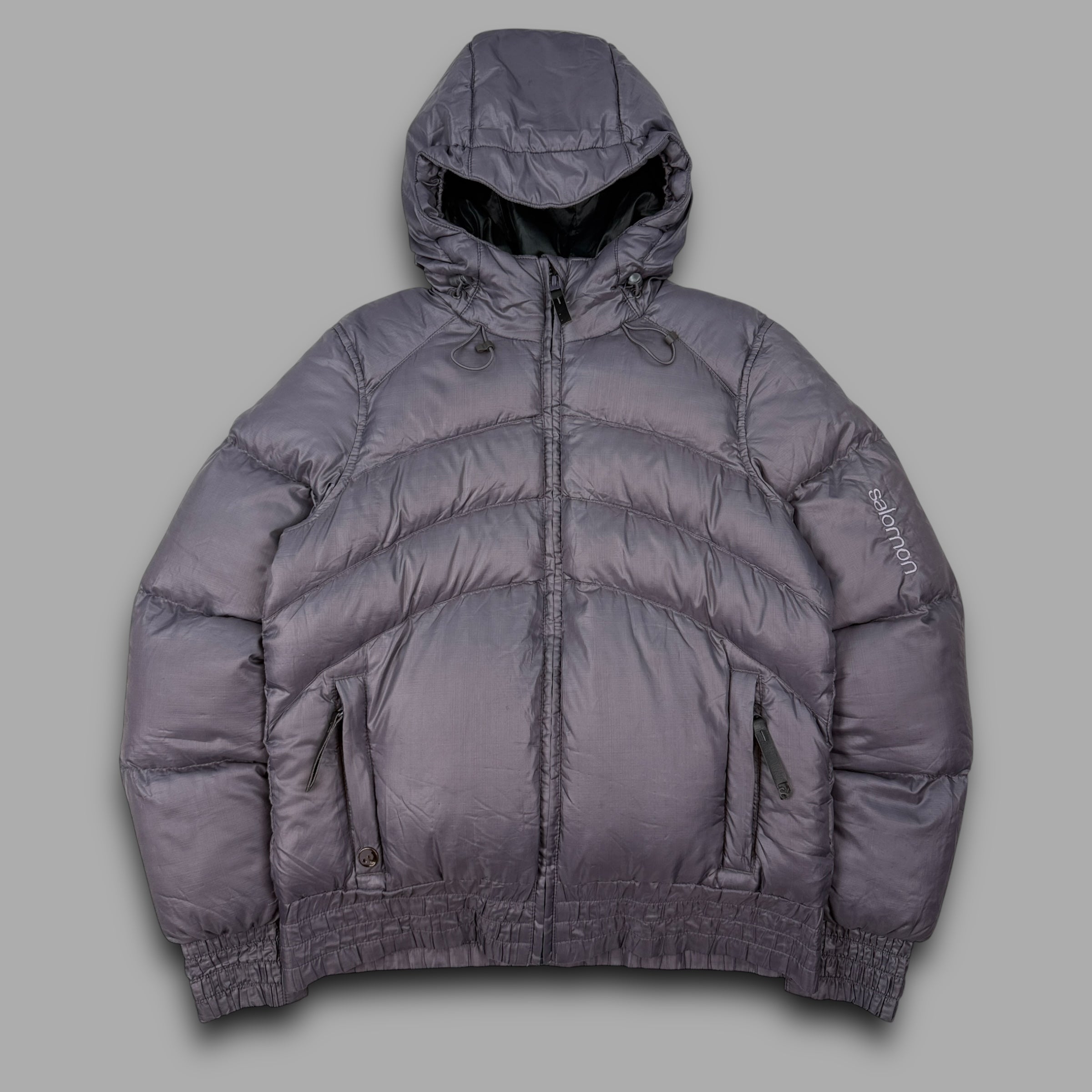 Salomon 2000's technical cropped downfilled puffer jacket (S)