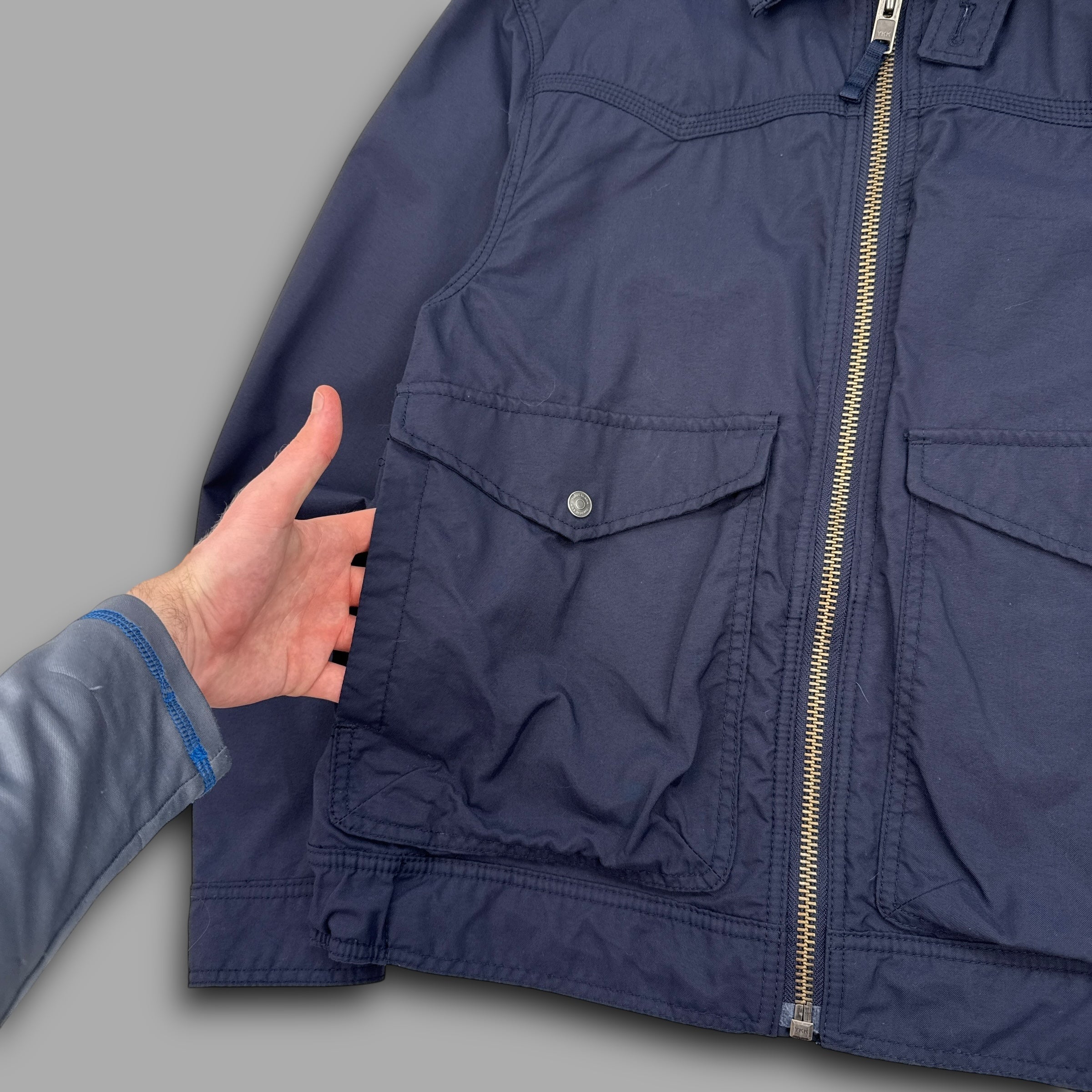 Timberland 2007 dual pocket zip-up harrington jacket (M)