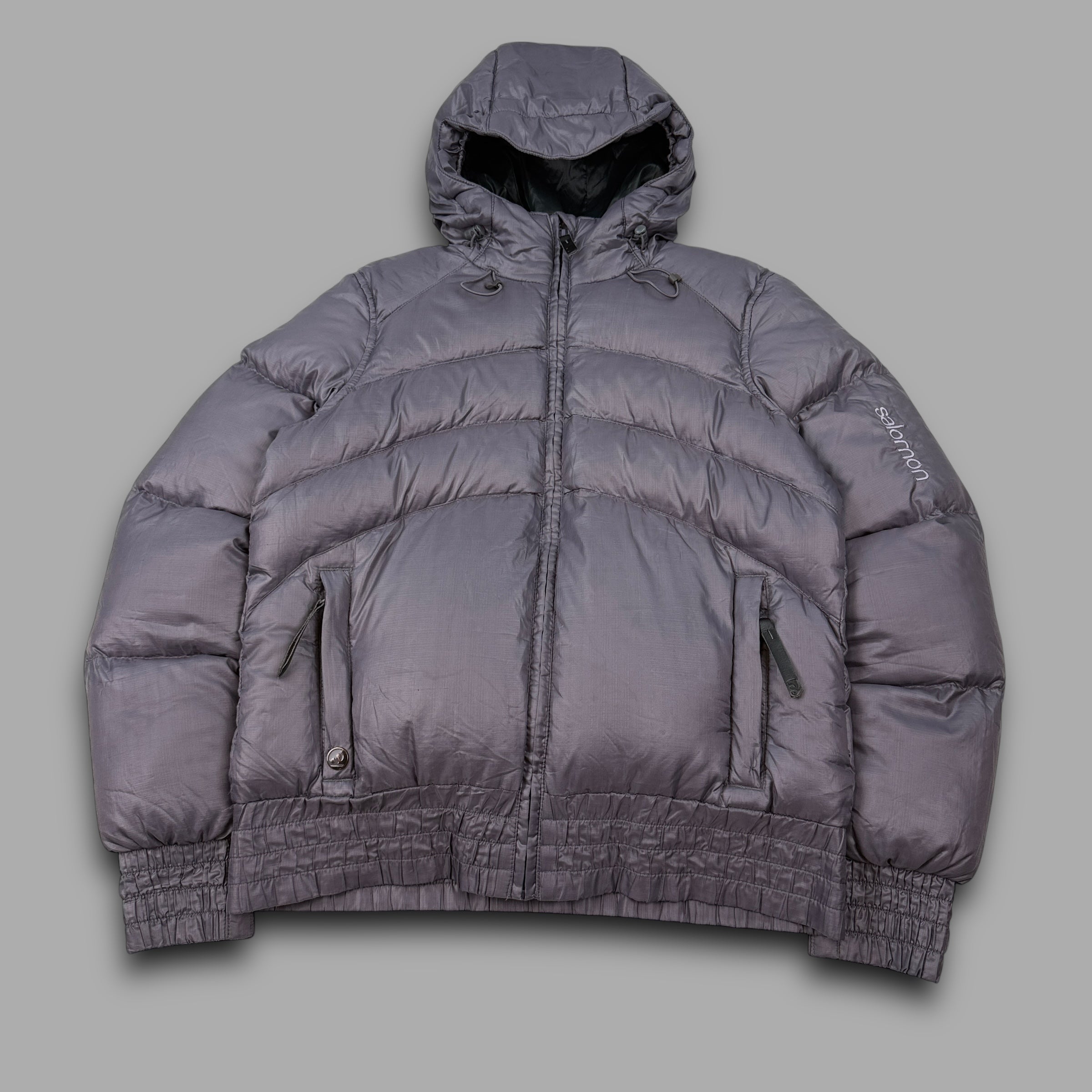 Salomon 2000's technical cropped downfilled puffer jacket (S)
