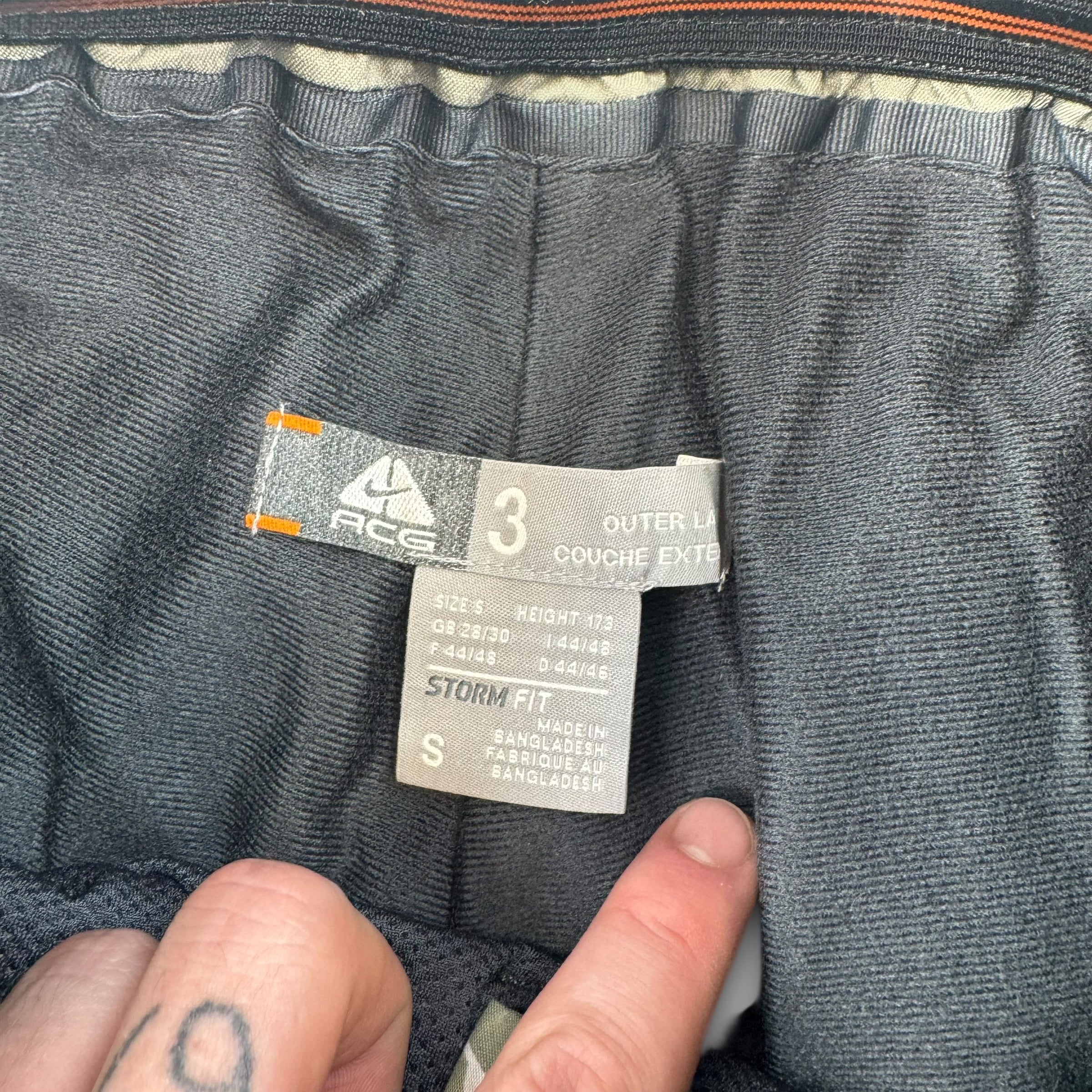 Nike ACG 2000's technical hex monogram ski sallopettes (S)