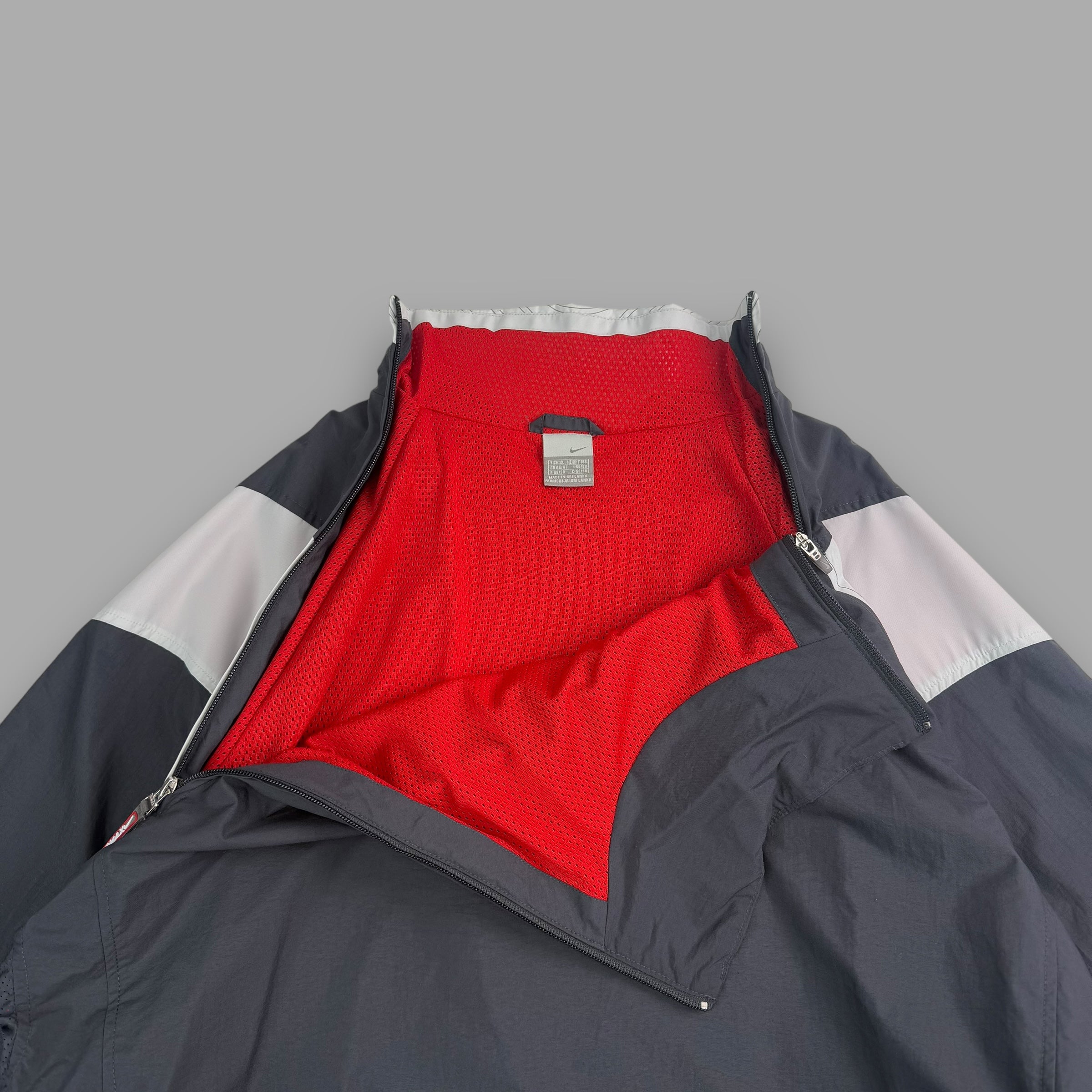 Nike 2000’s airmax technical dual-zip pullover track jacket (XL)