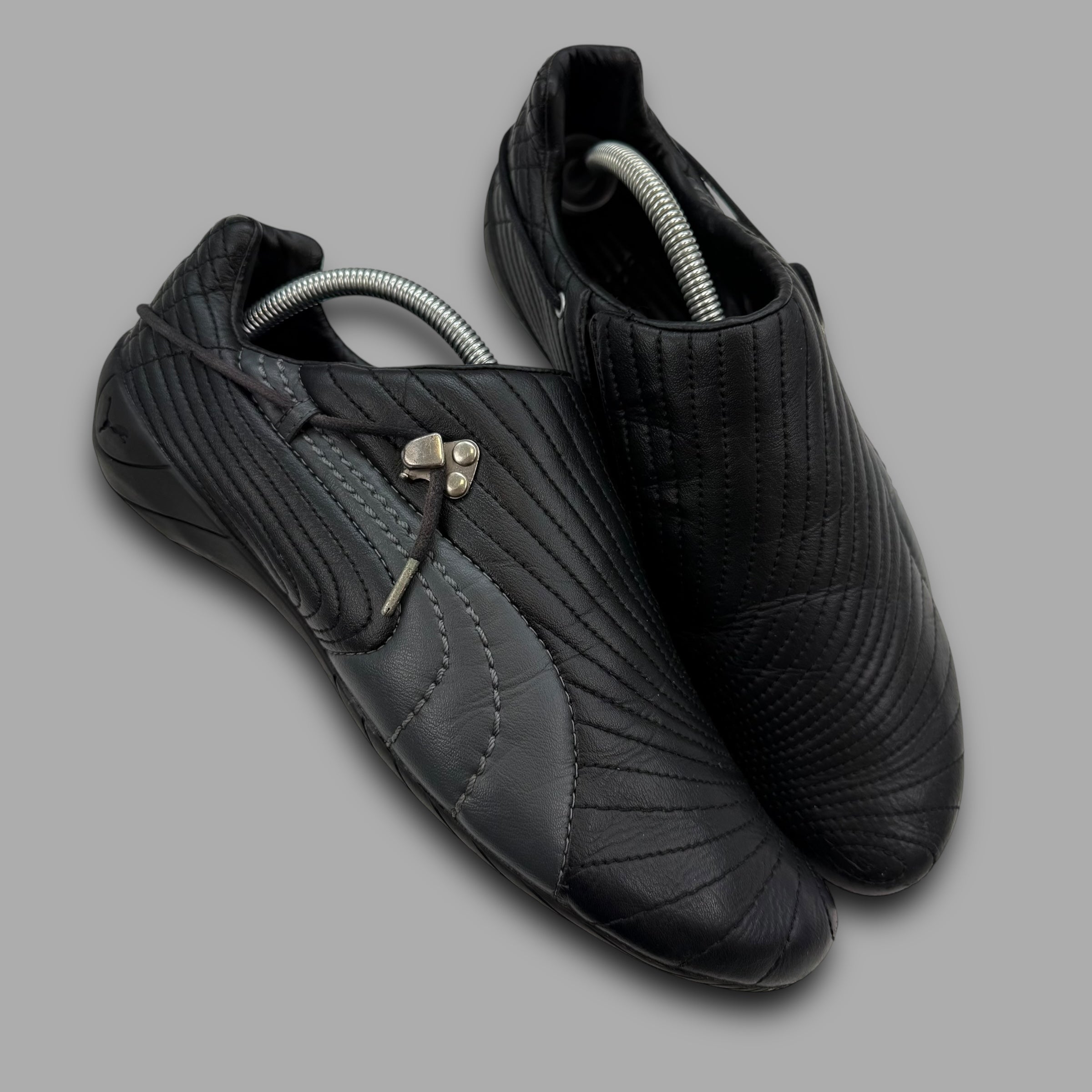 Puma budoka contrast stitched leather slip on (UK9)