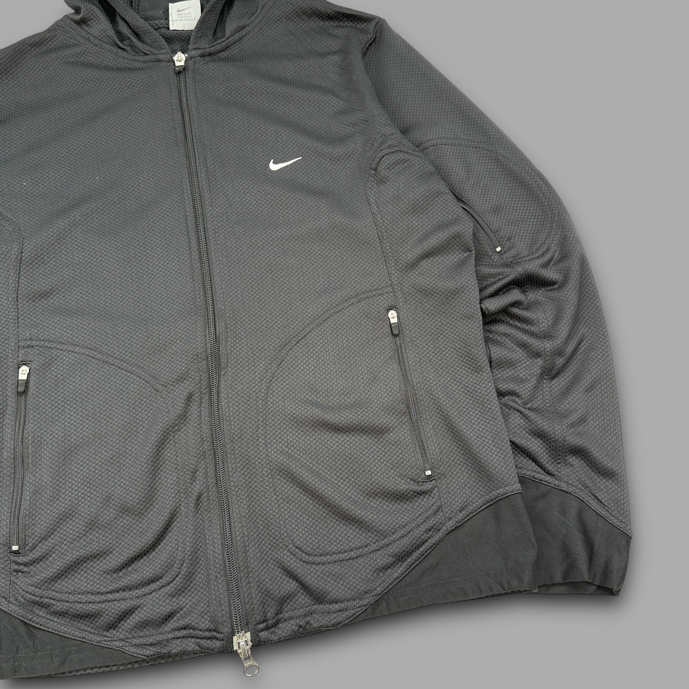 Nike sphere 2000's technical lightweight mesh running track jacket (S)