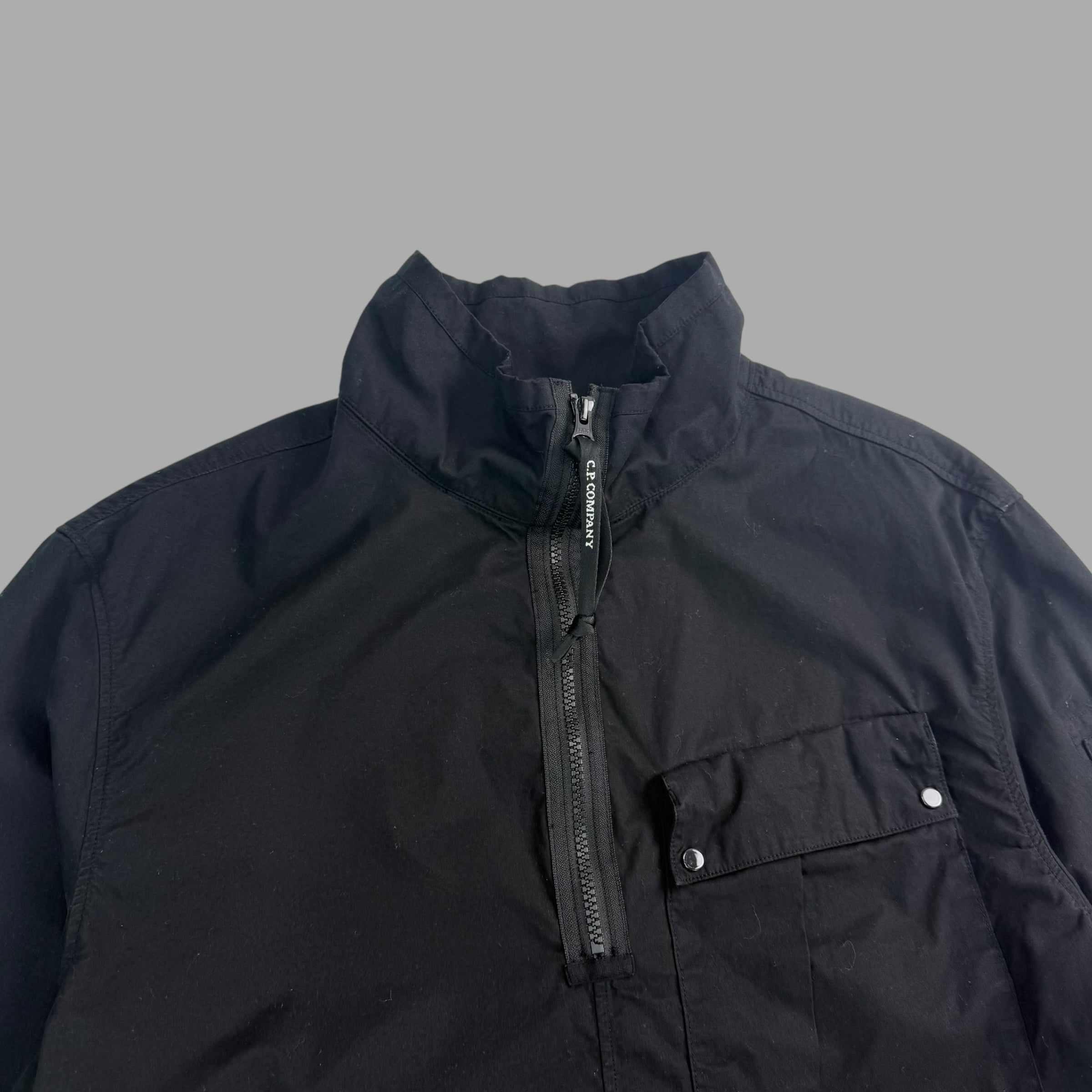 CP Company 1/4 zip over shirt (L)