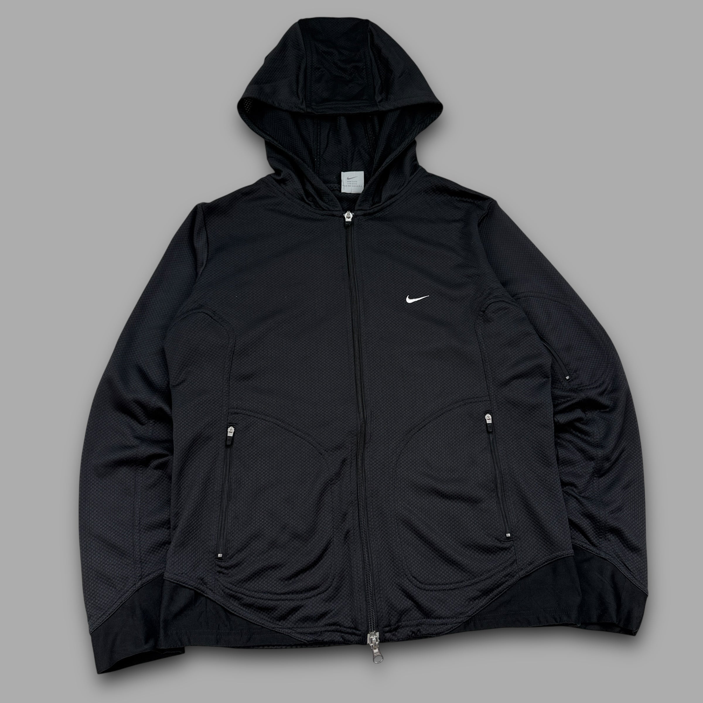 Nike sphere 2000's technical lightweight mesh running track jacket (S)