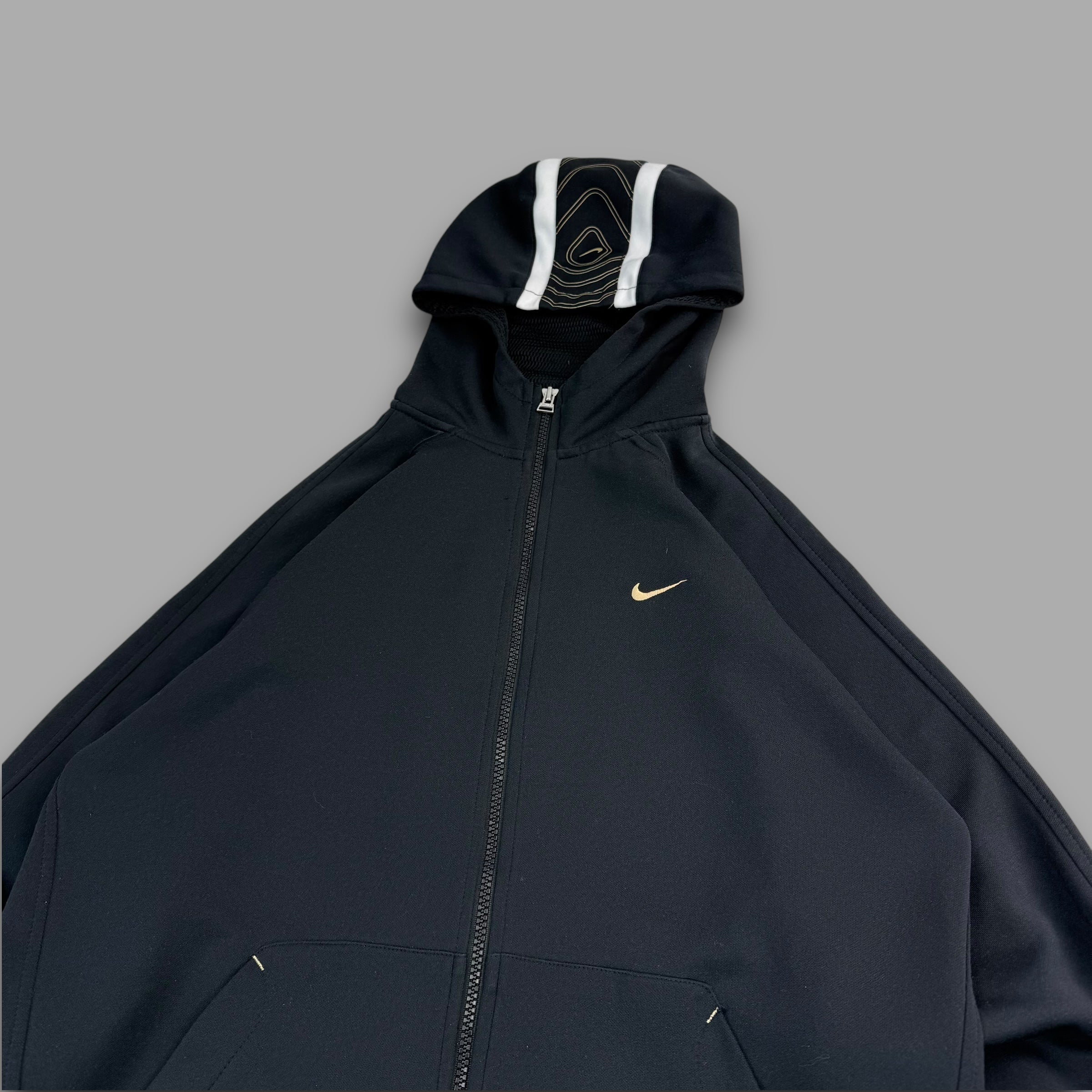 Nike 2000's airmax 'faster higher stronger' zip up hoodie (S)