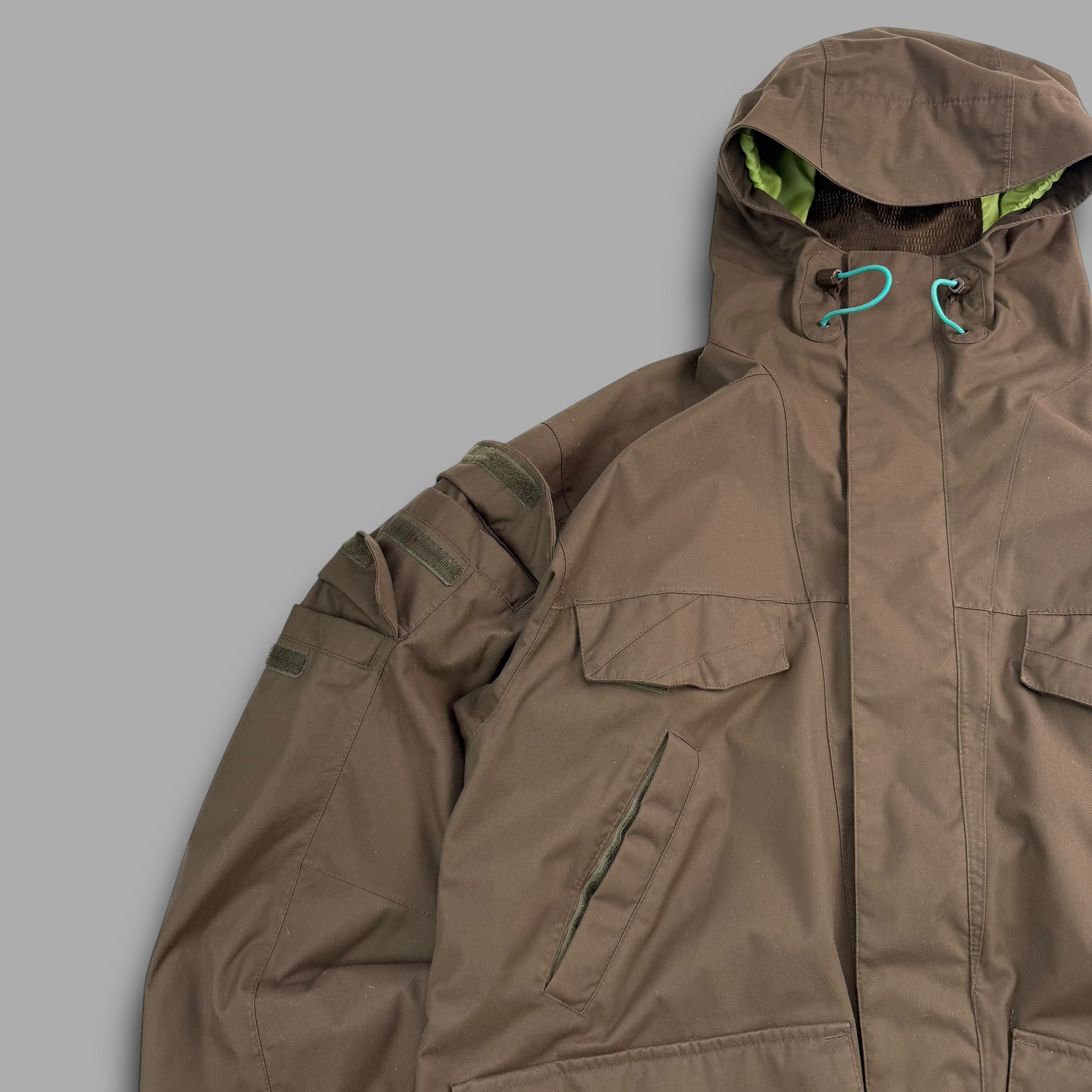 Burton ronin 2000's technical multi-pocket shell jacket (M)