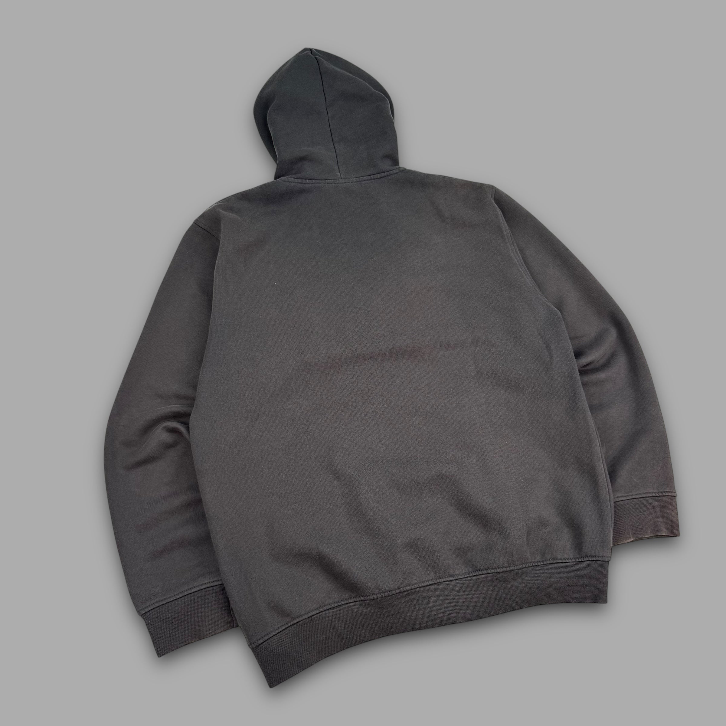 Nike 2000's graphic spellout embroidered zip up hoodie (M)