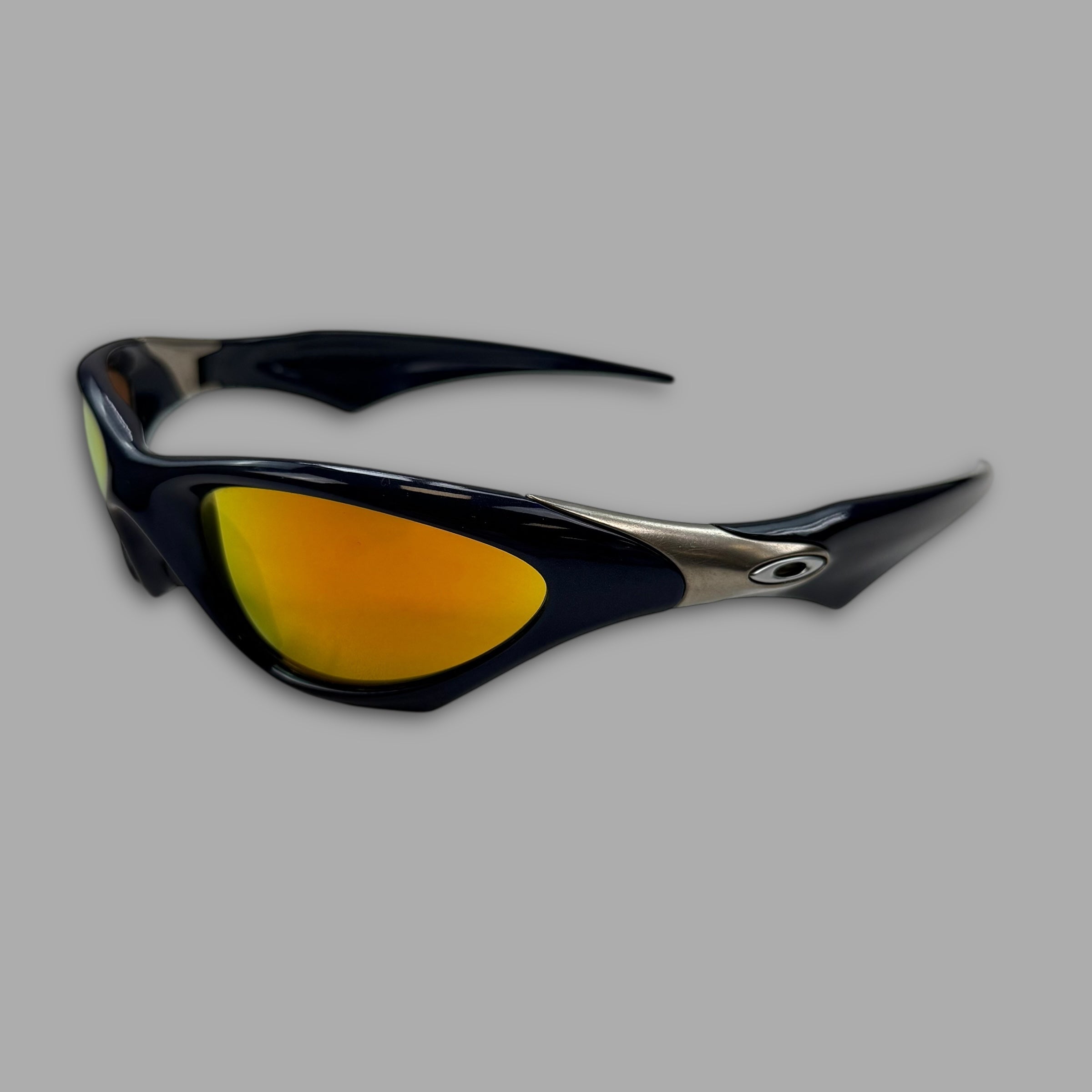 Oakley Scar blue frame with iridium lenses (OS)