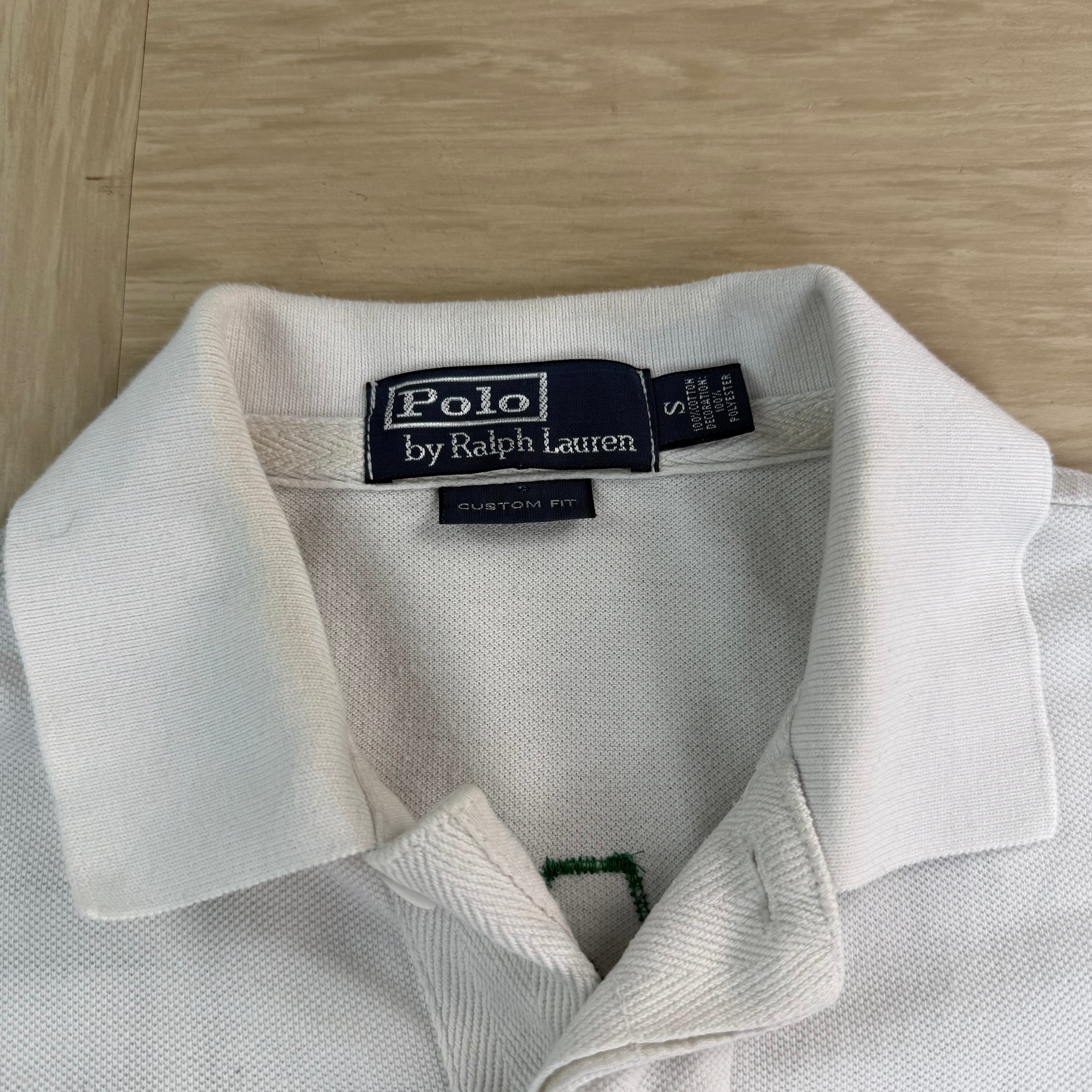 Ralph Lauren 2000's big pony UAE embroidered polo shirt (S)