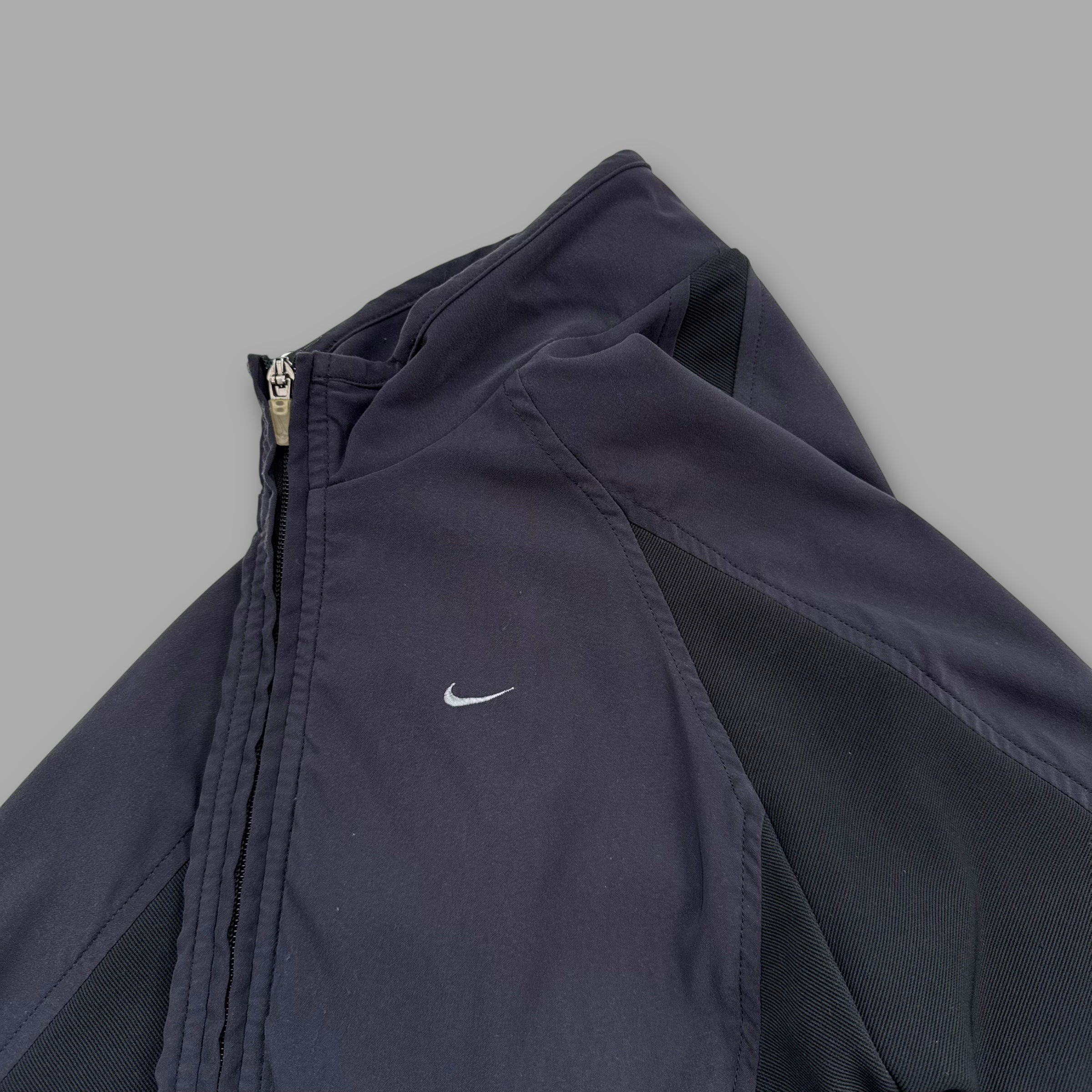 Nike 2000's technical panelled articulated softshell track jacket (S)