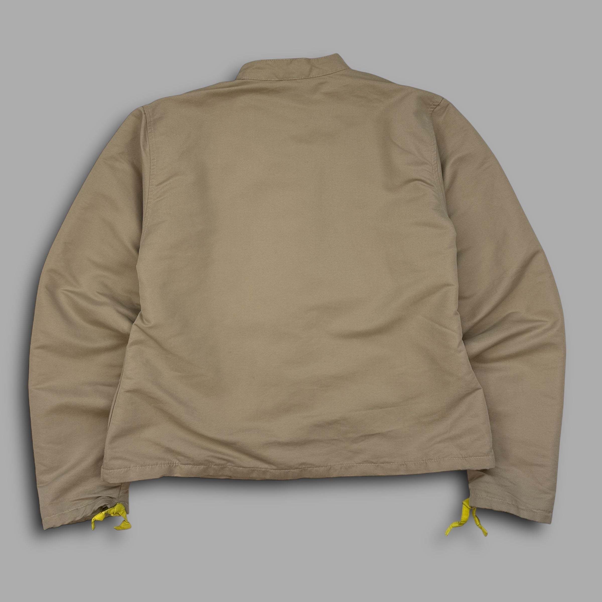 Nike 2000's technical asymmetrical velcro closure coach jacket (XS-S)