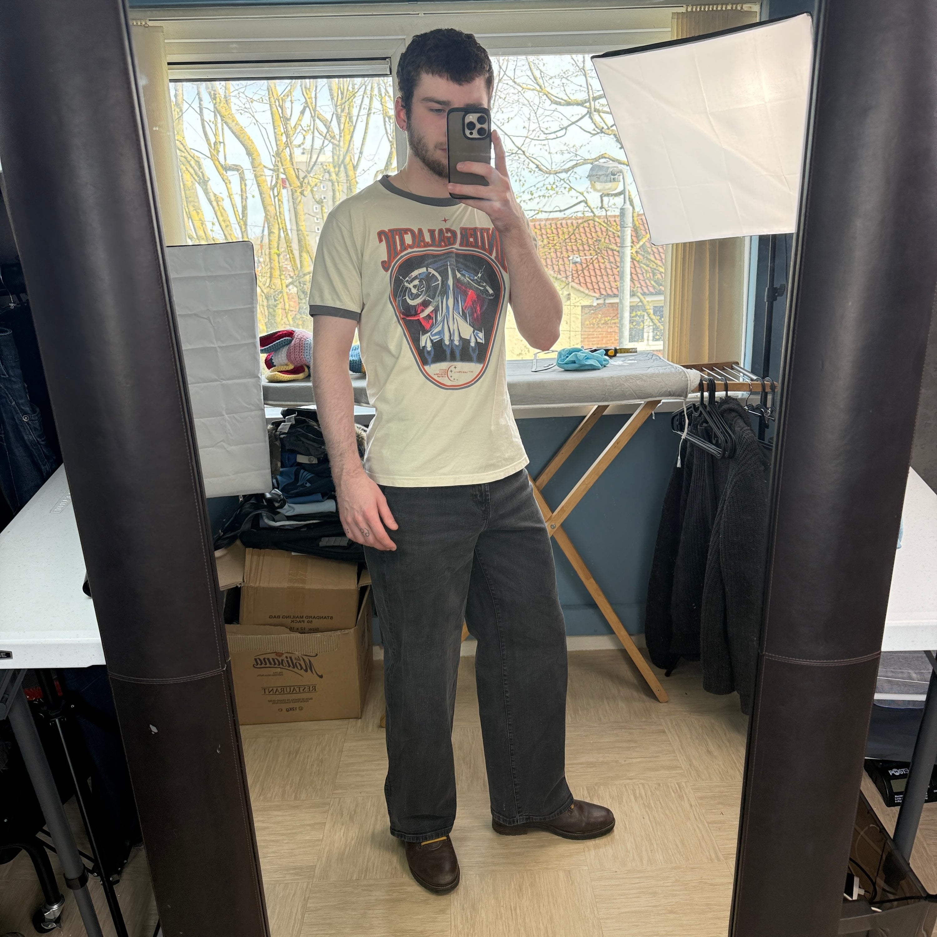 Diesel 2000's wide leg denim jeans (S)