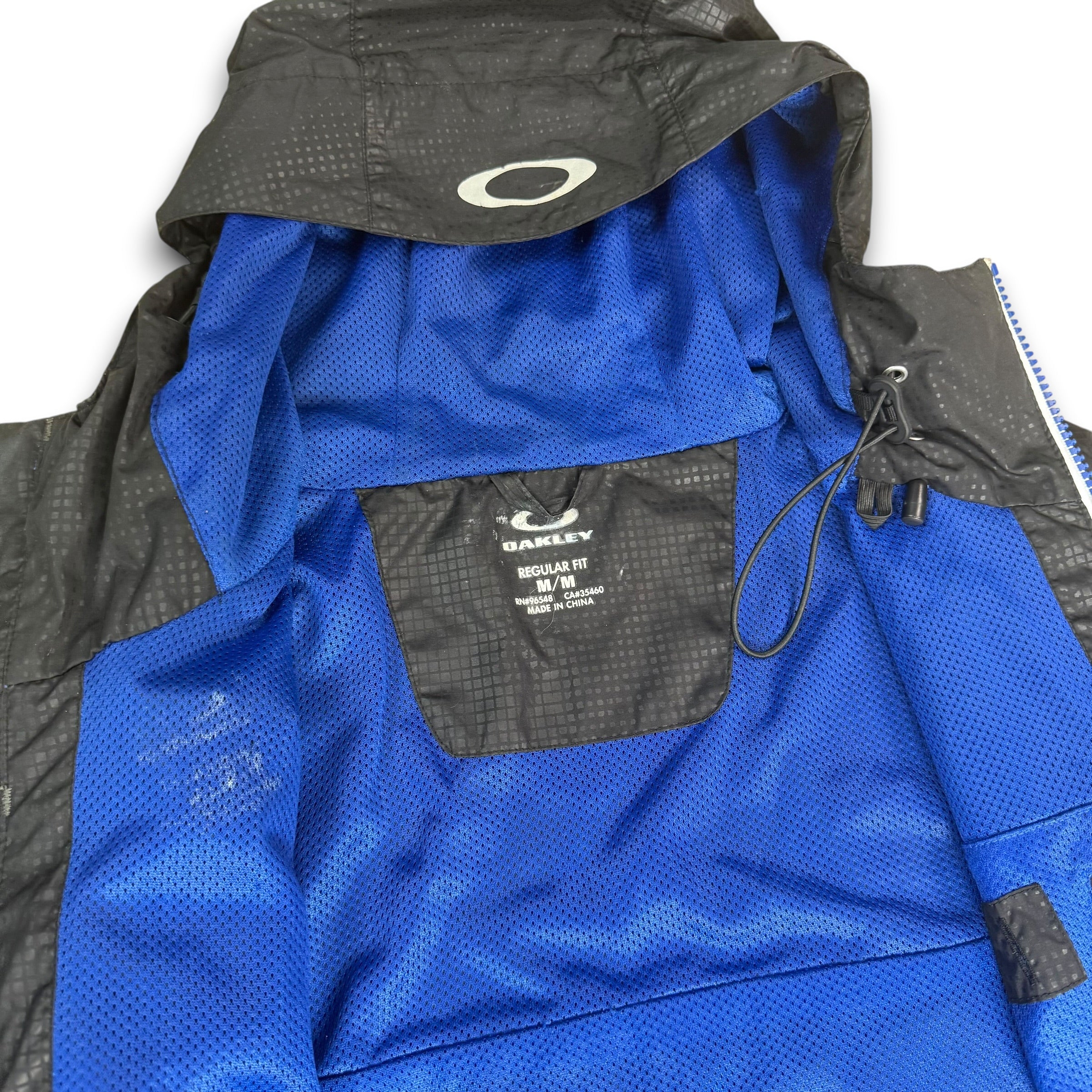 Oakley 2013 technical monogram zip up softshell windbreaker (M)