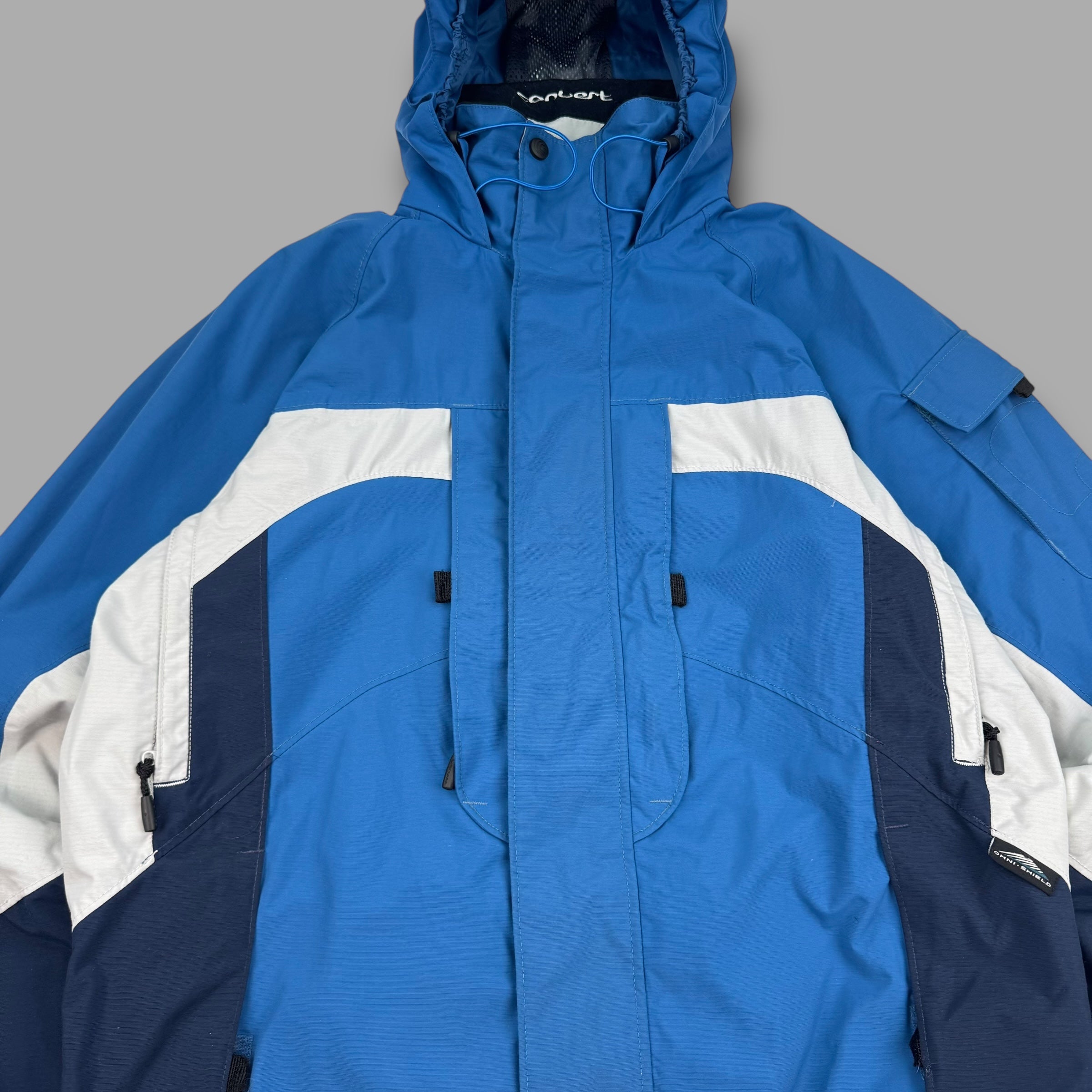 Columbia convert 2000's technical multi-pocket vented ski jacket (S)