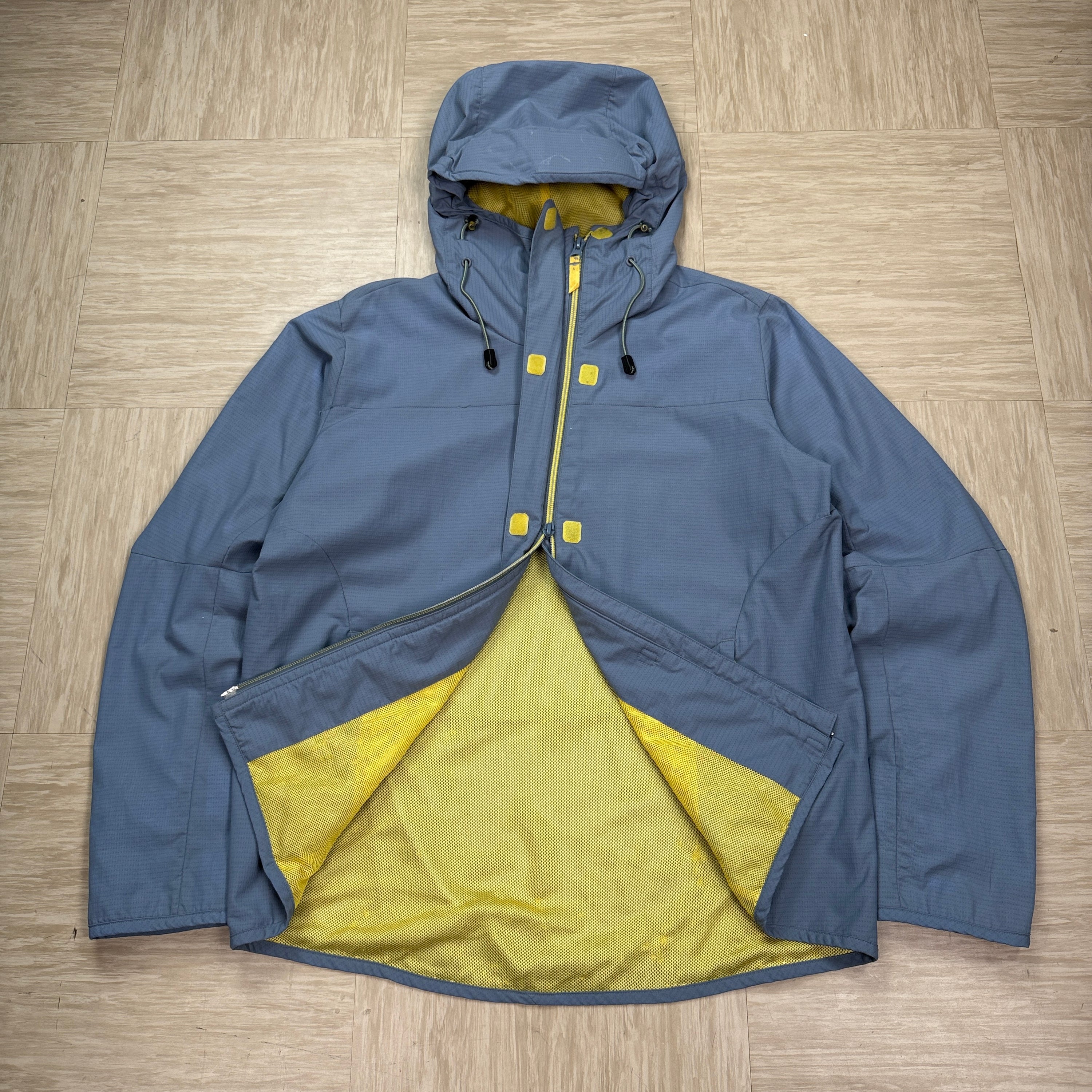 Adidas 2000's sample asymmetrical zip ninja jacket (S)