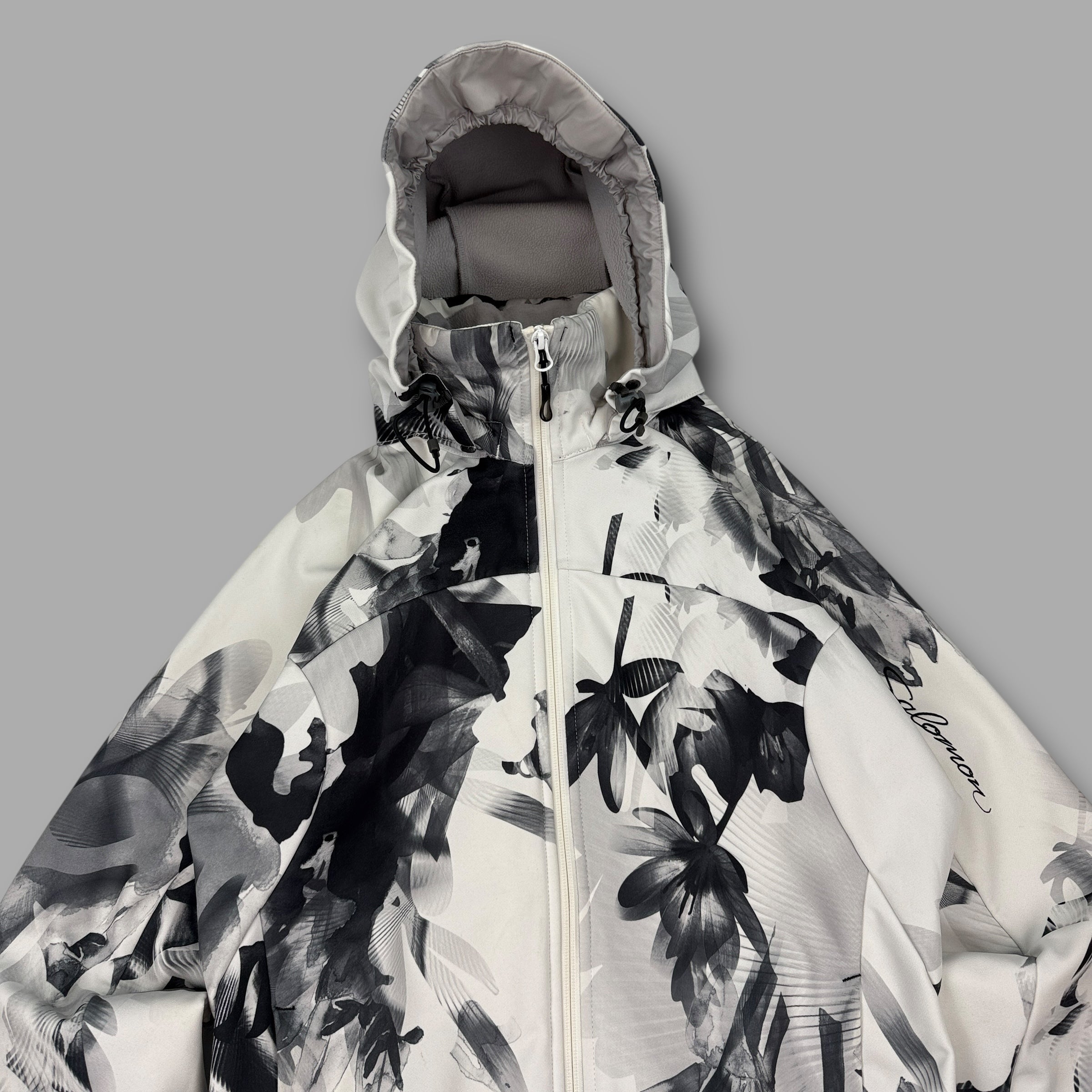 Salomon 2011 technical softshell monogram clima pro jacket (M) wms