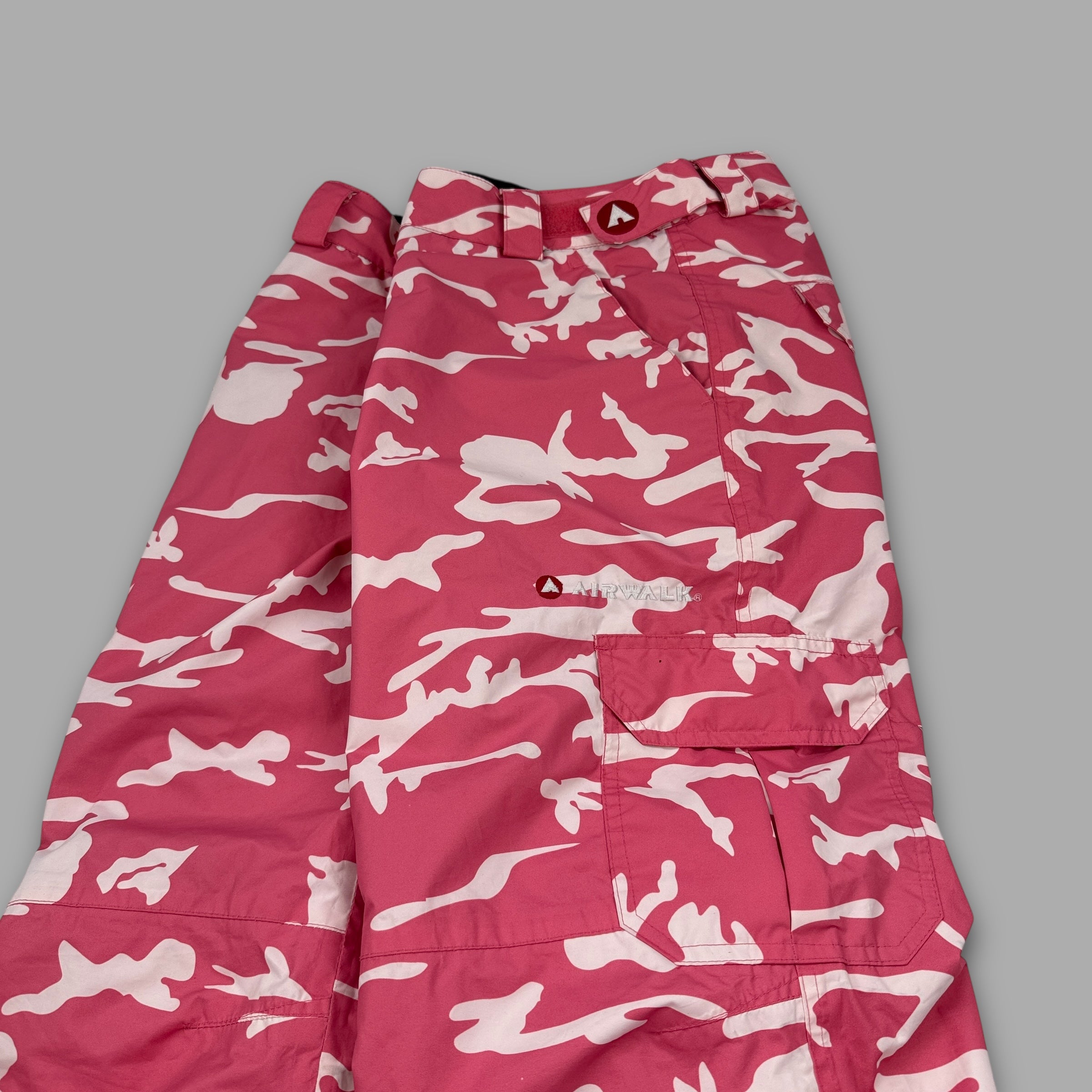 Airwalk 2000's technical camo ski sallopettes (S)