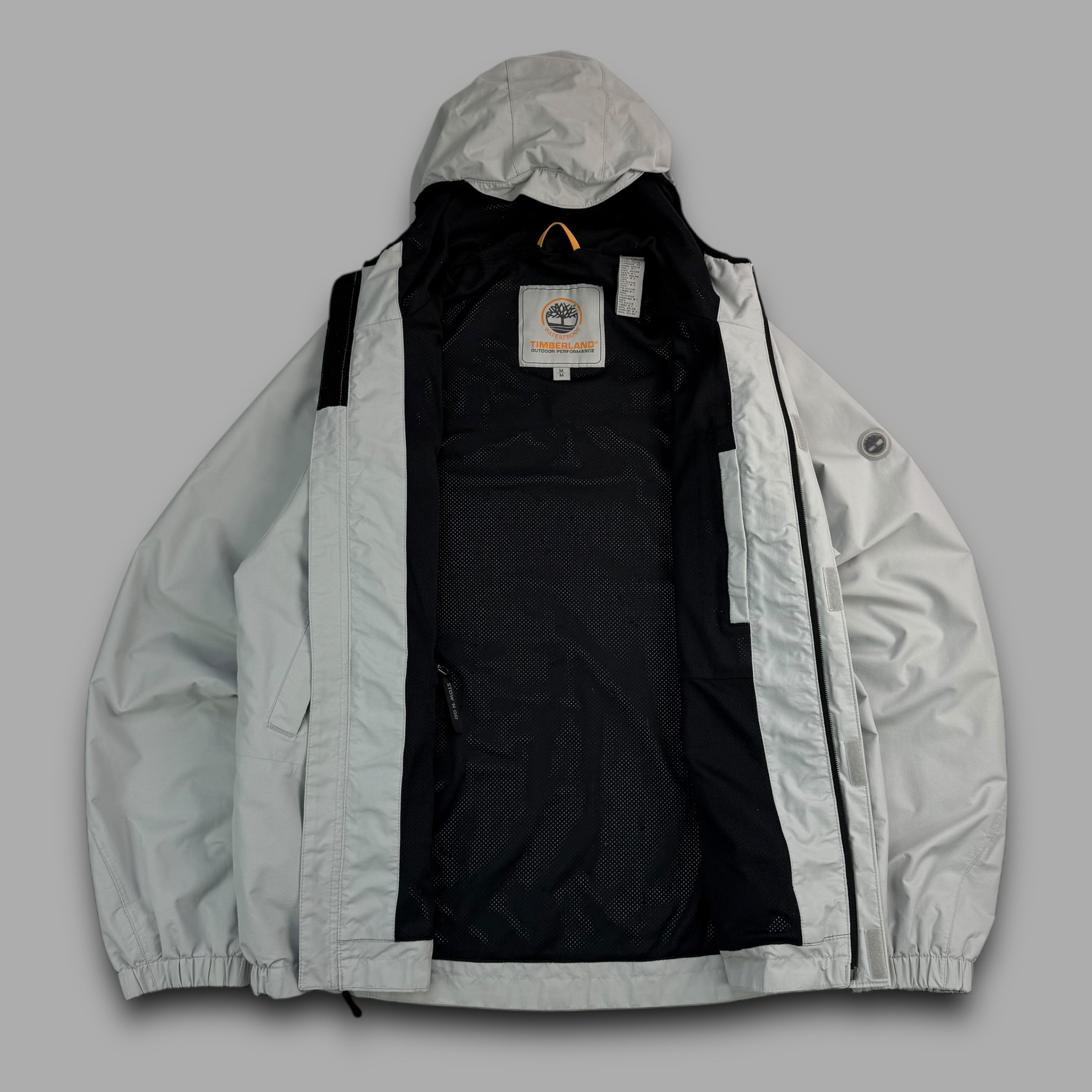 Timberland 2006 technical packable nylon shell jacket (M)