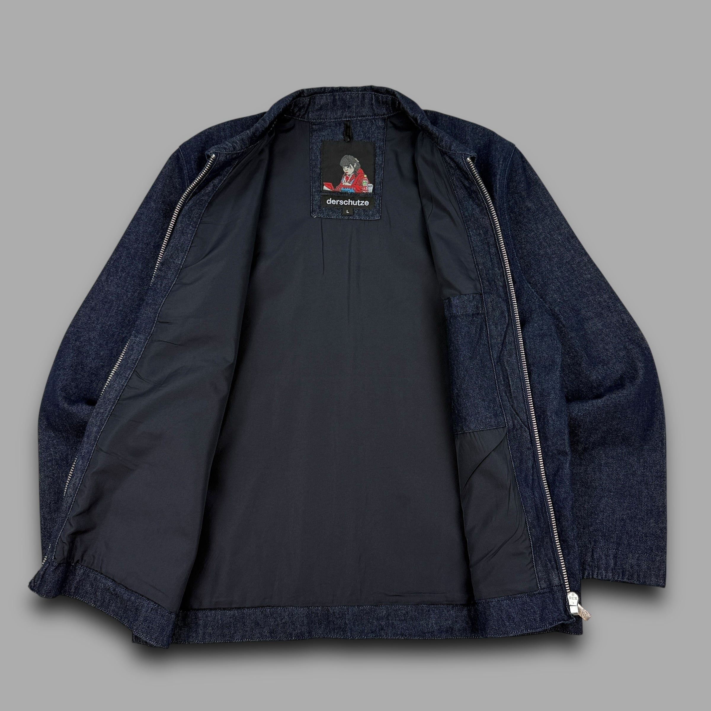 Derschutze embroidered asteroids workwear jacket (L)
