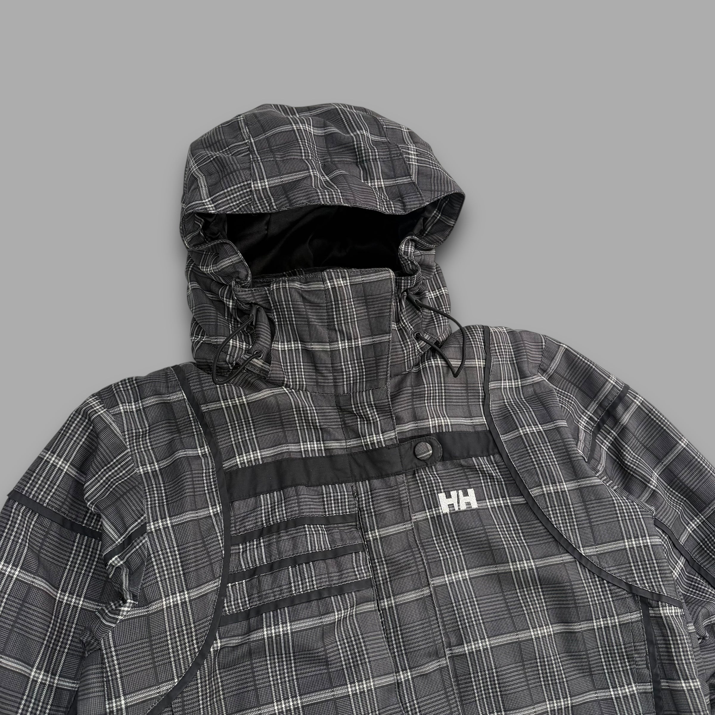 Helly Hanson 2000's technical plaid ski jacket (S) wms