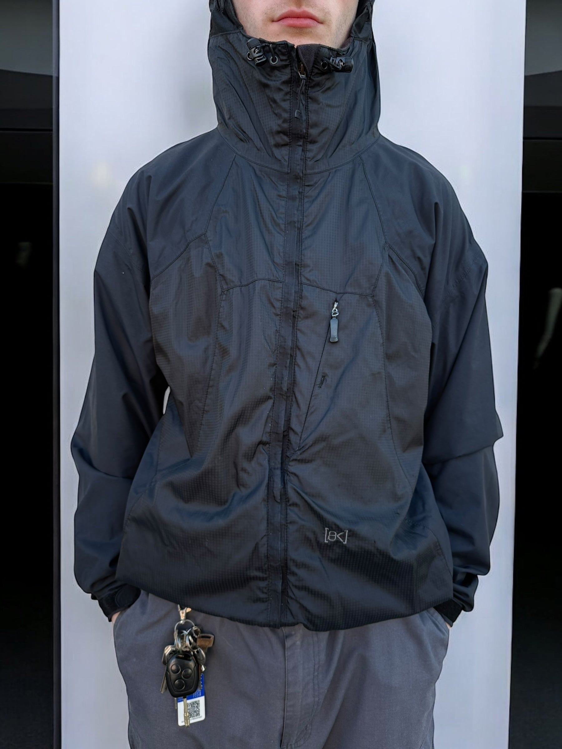 Burton AK 2000's technical softshell ski jacket (M)