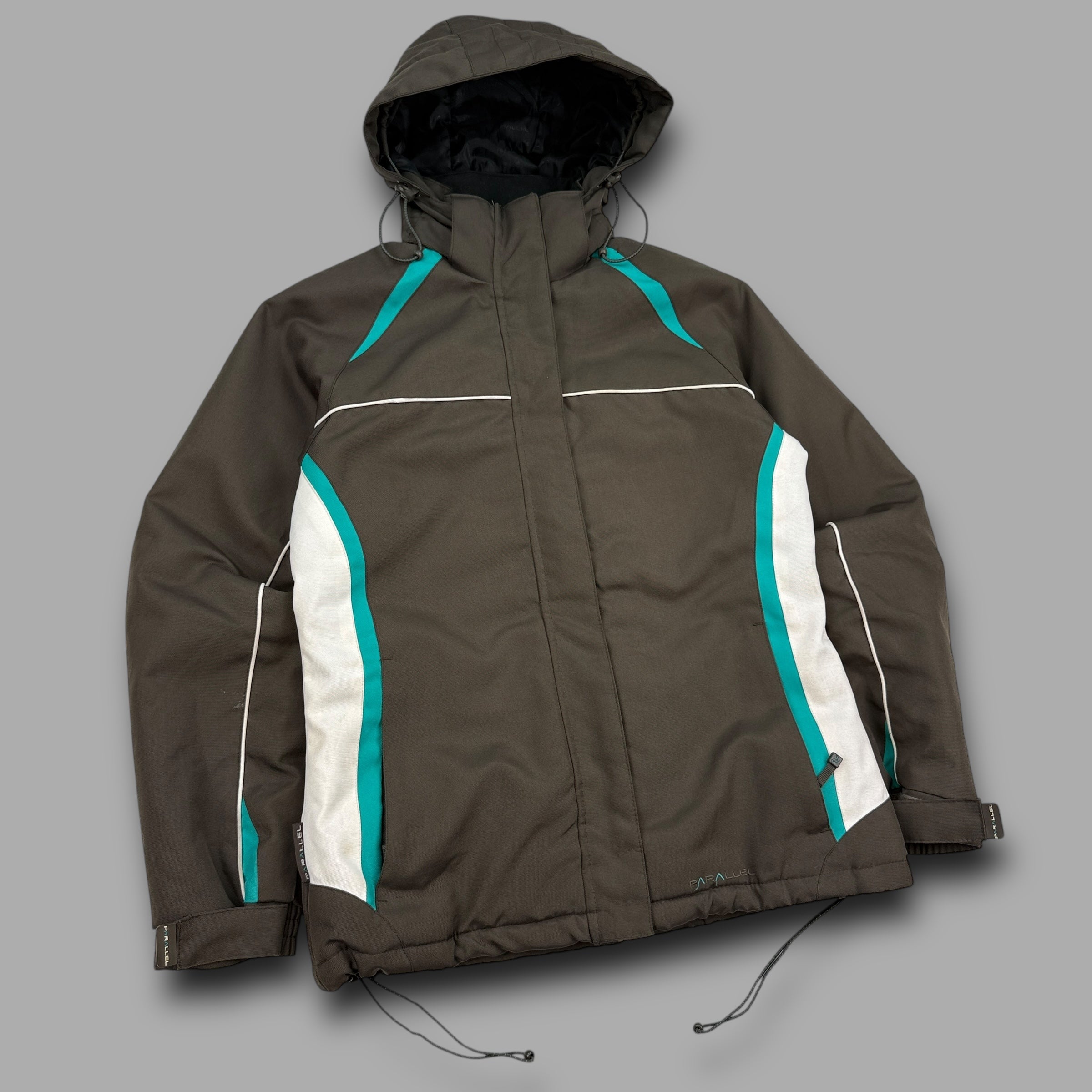 Parallel technical ski jacket with contrast panelling (S) wms