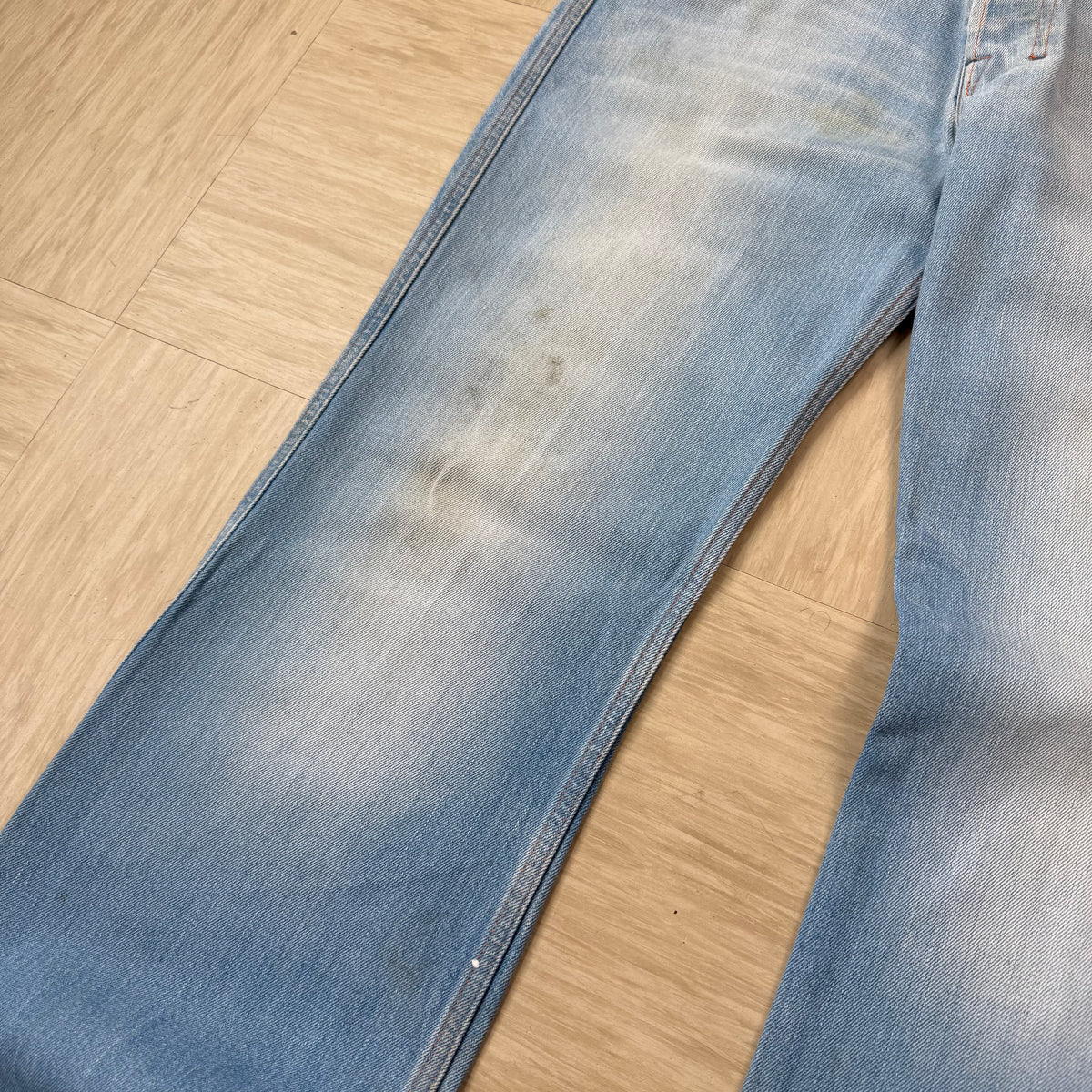 Diesel 2000's ravix relaxed bootcut light denim jeans (S)