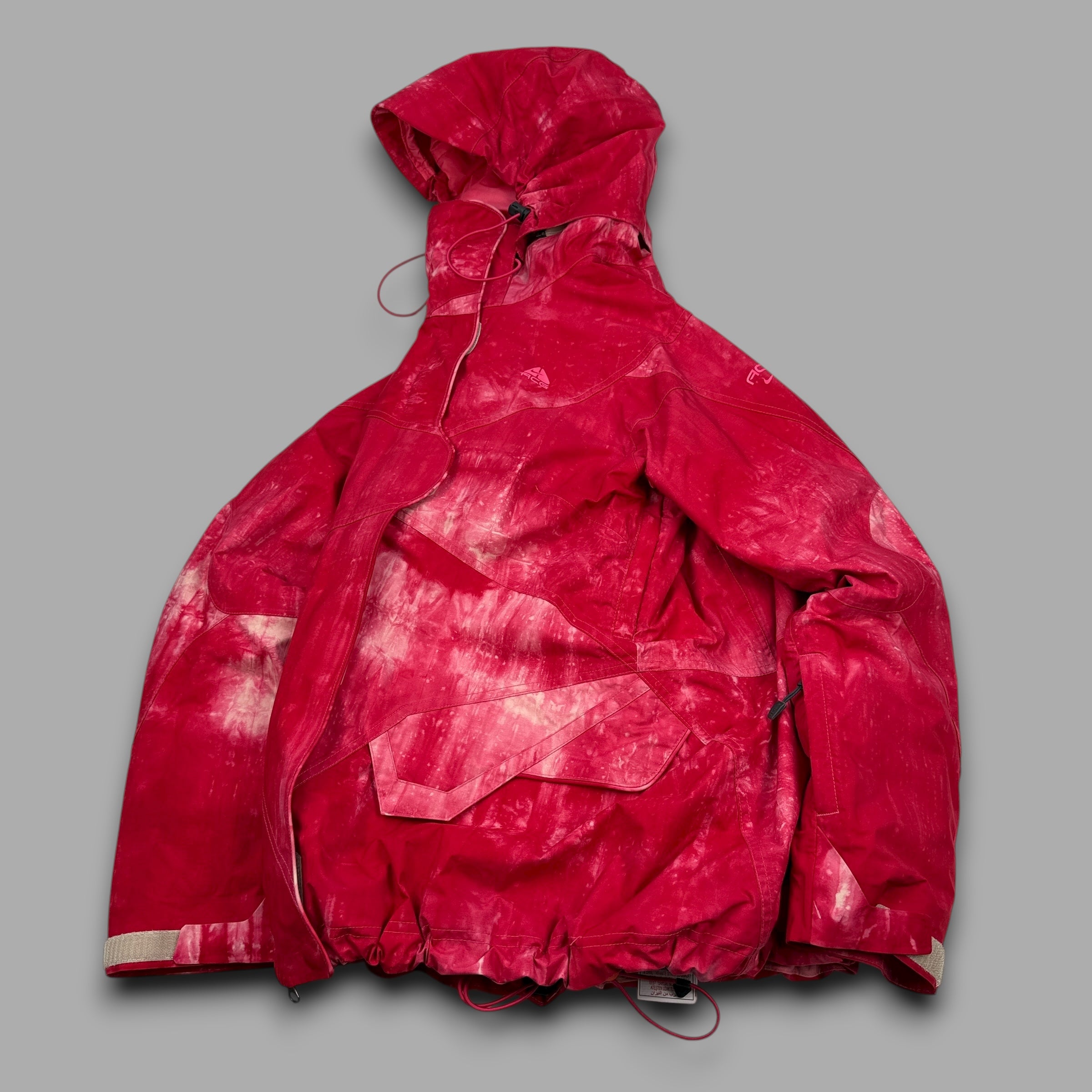 Nike ACG 2000's technical gradient padded dual pocket softshell jacket (M) wms