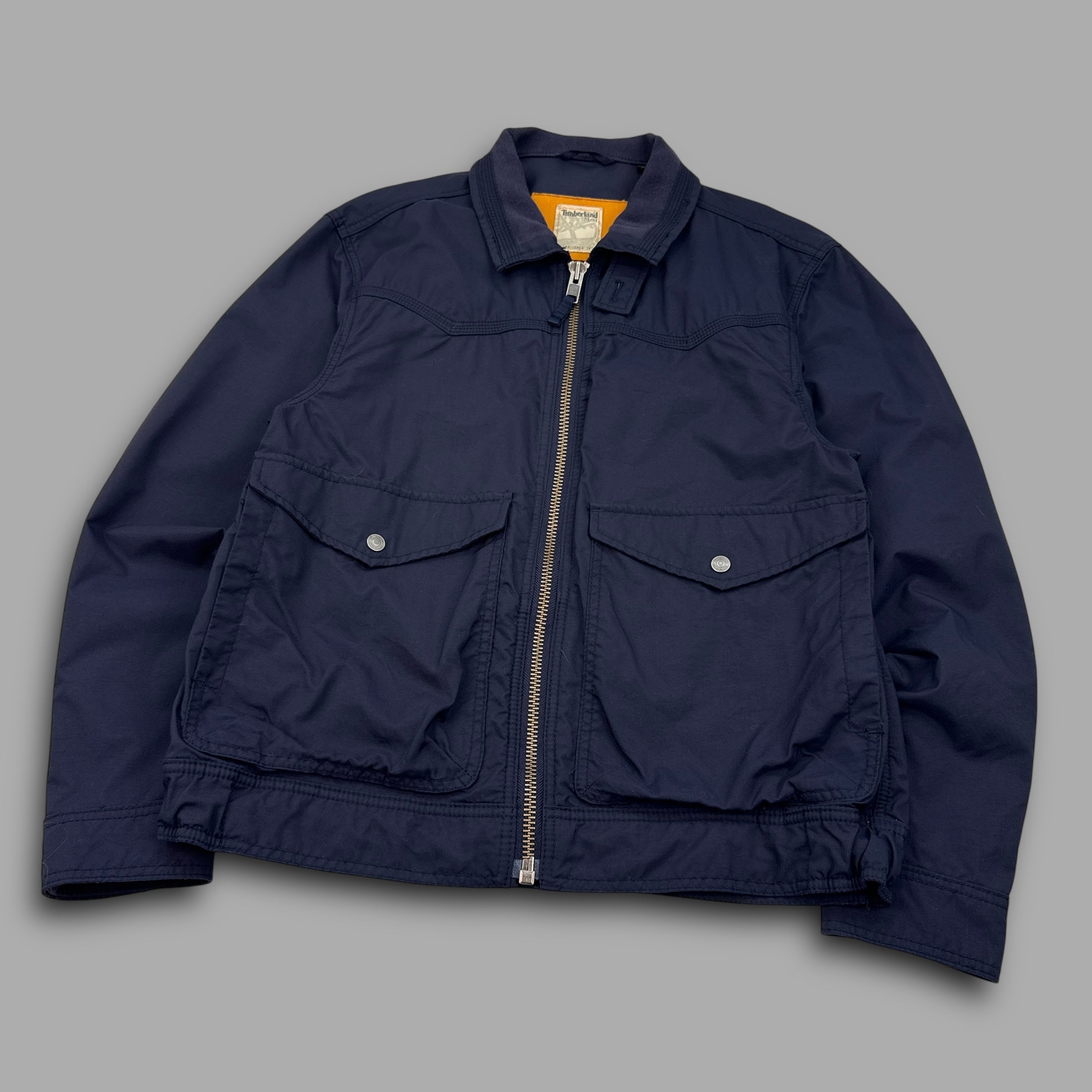 Timberland 2007 dual pocket zip-up harrington jacket (M)