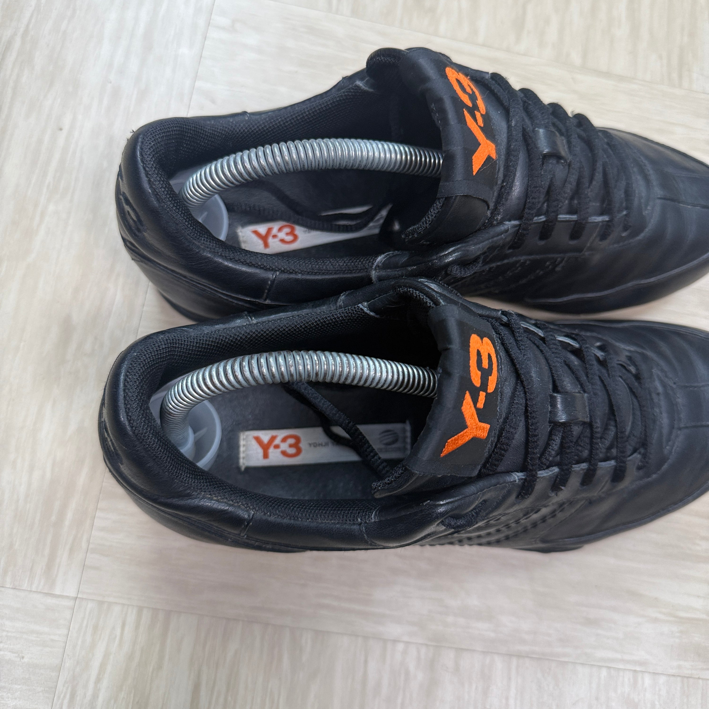 Adidas x yohji yamamoto 2006 leather lace up field trainers (UK7.5)