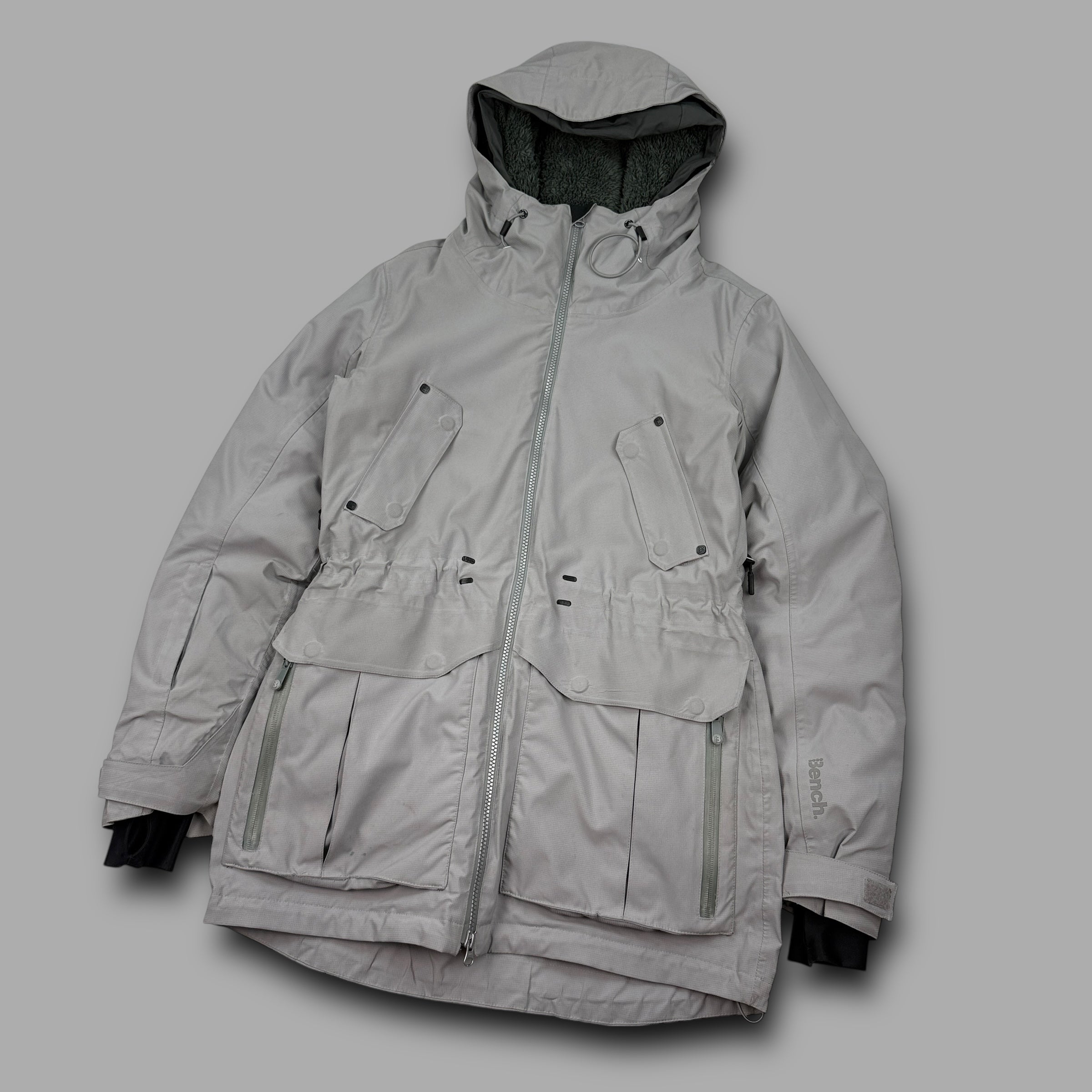 Bench 2000's technical 2in1 softshell multi-pocket parka jacket (S)