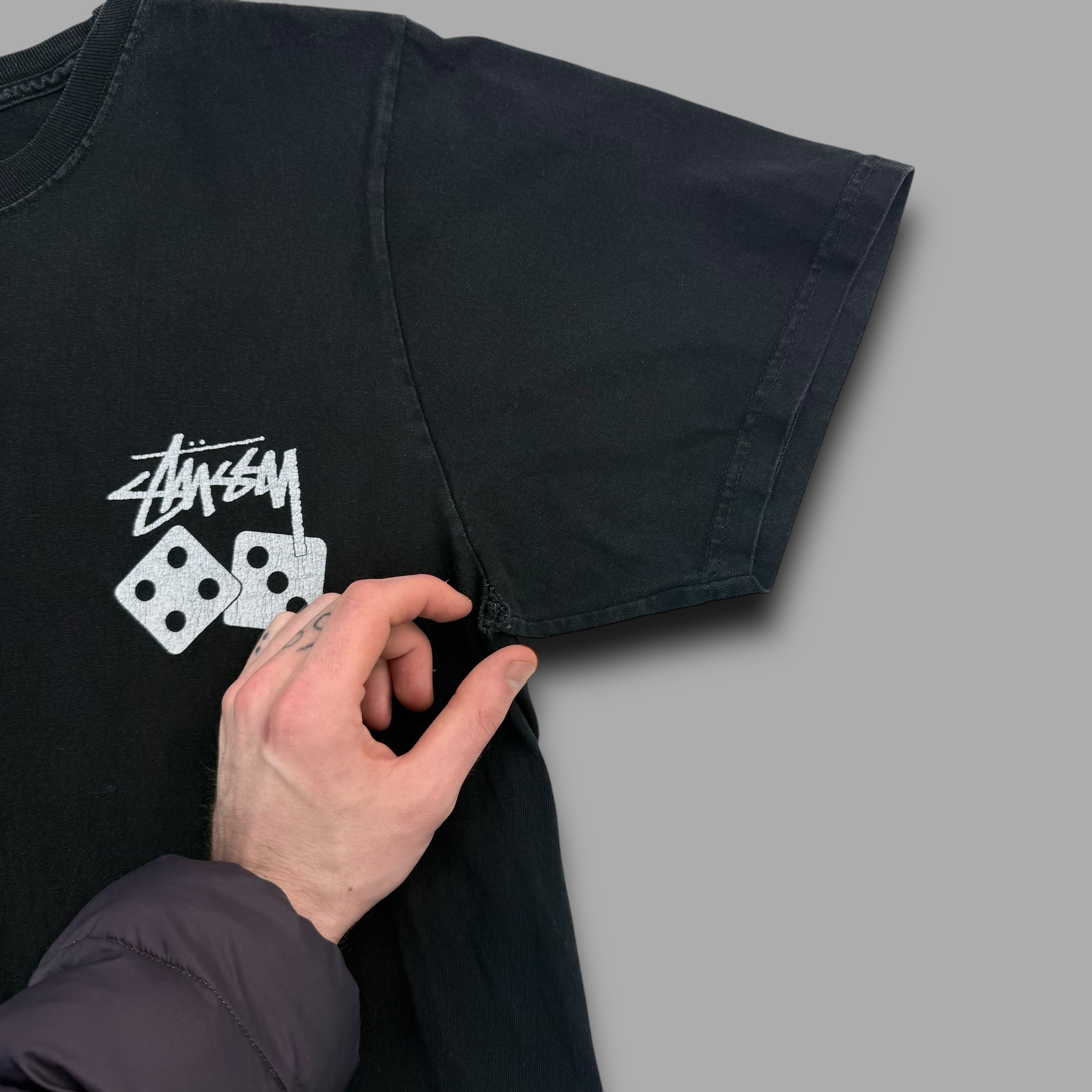 Stussy 2000's graphic dice tee (S)