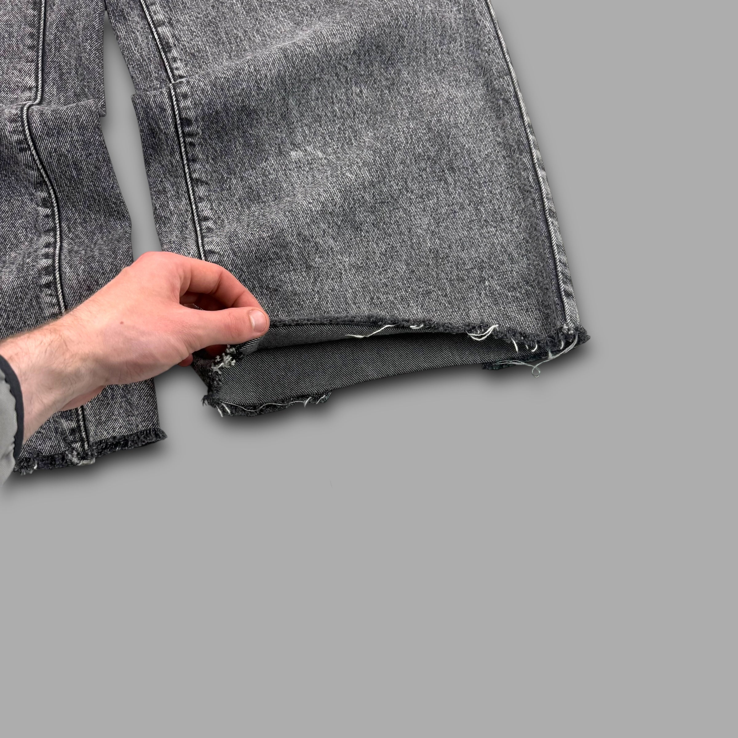 Levi's silver tab 2000's baggy low rise cropped denim jeans (S)