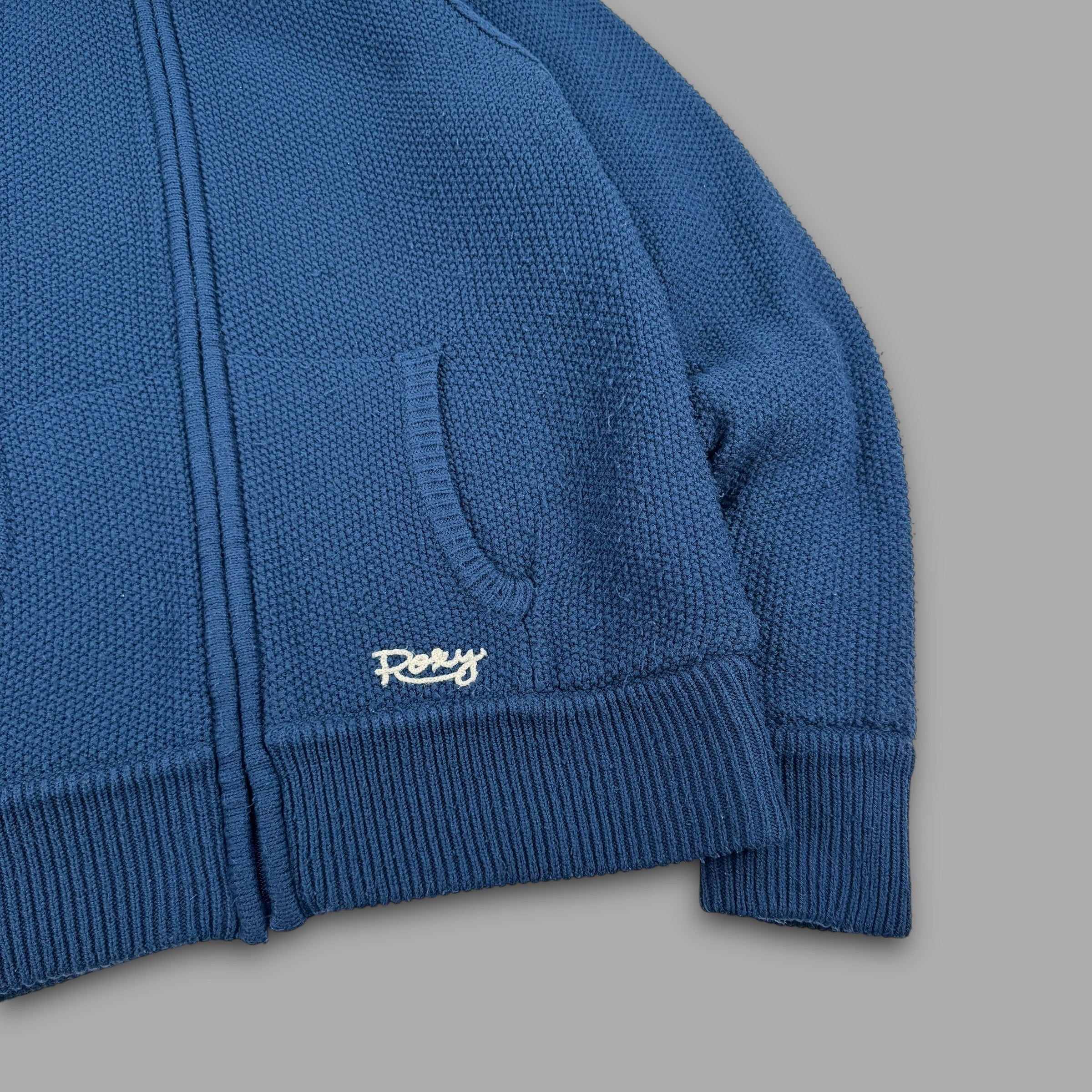 Roxy 2014 sherpa lined knitted hoodie with fur hood (XL) wms