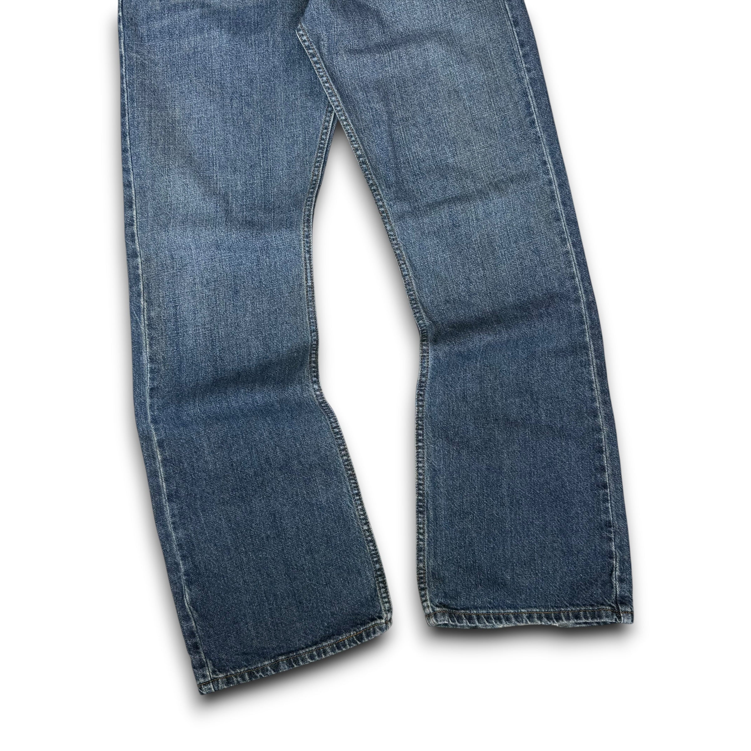 Levi's 527 2000's dark low bootcut denim jeans (M)