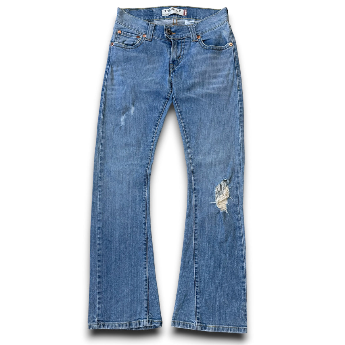 Levi 527 2000's slouch flare denim jeans (S)
