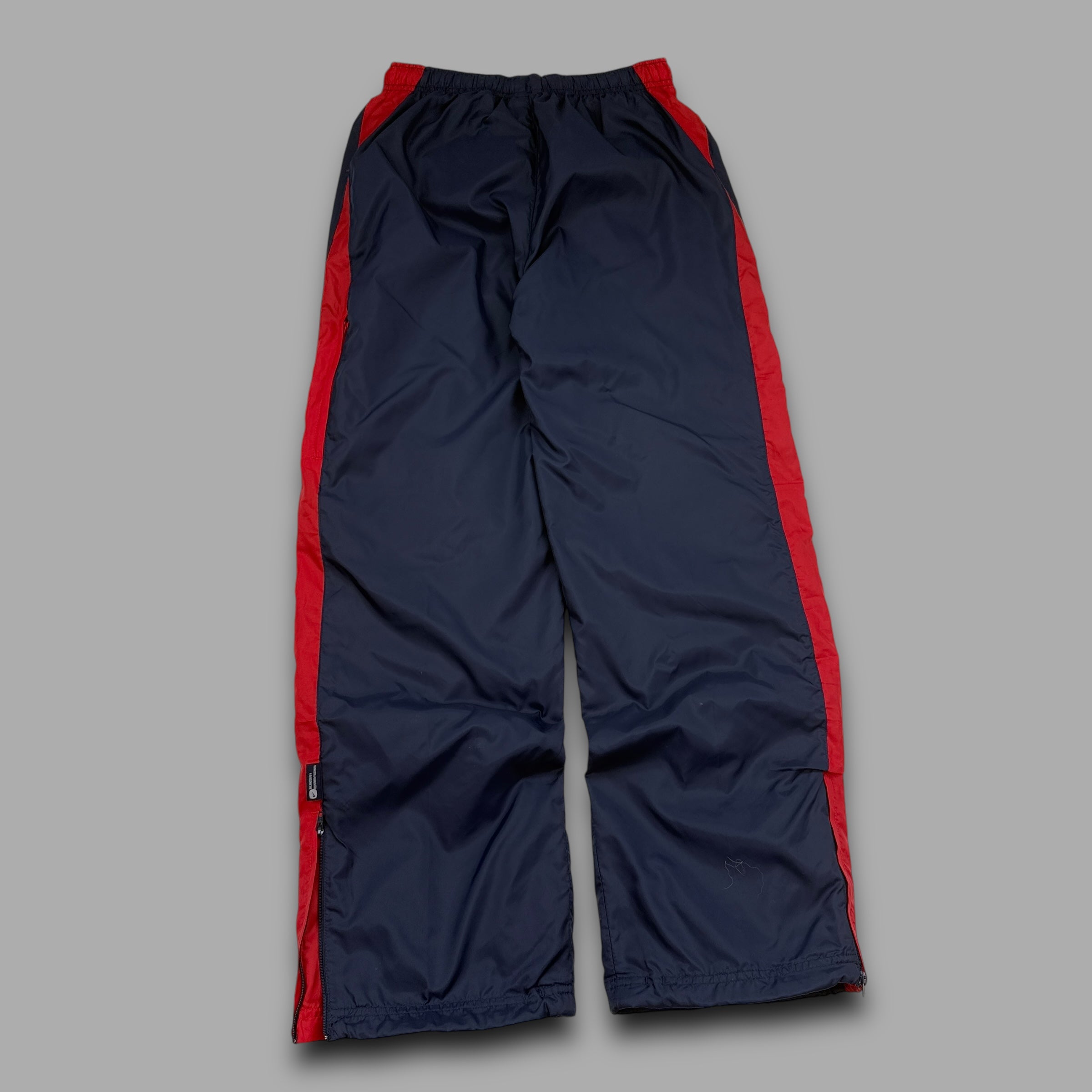 Nike 2000's baggy wide leg track bottoms (S)