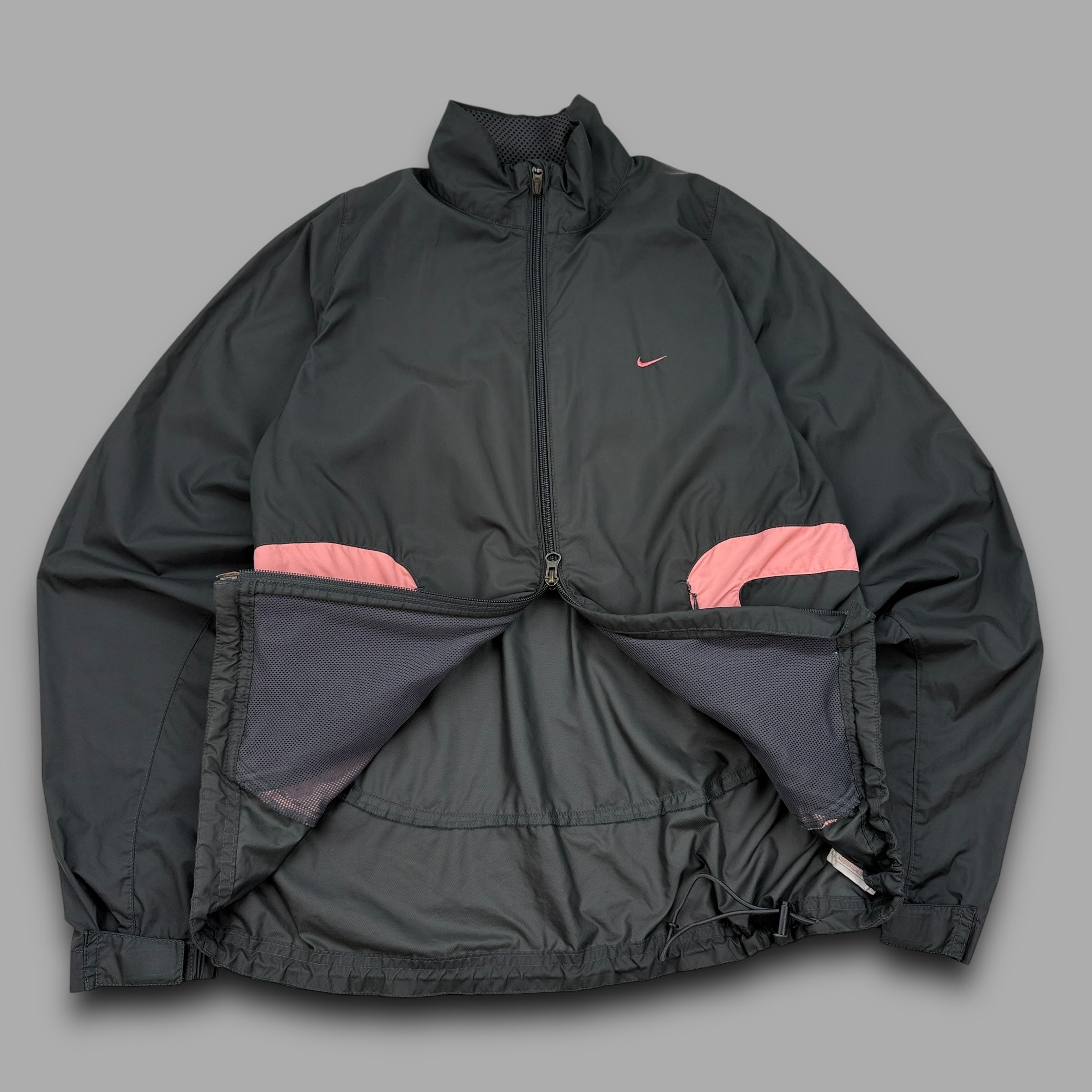 Nike clima fit 2000's technical panelled track jacket (S)