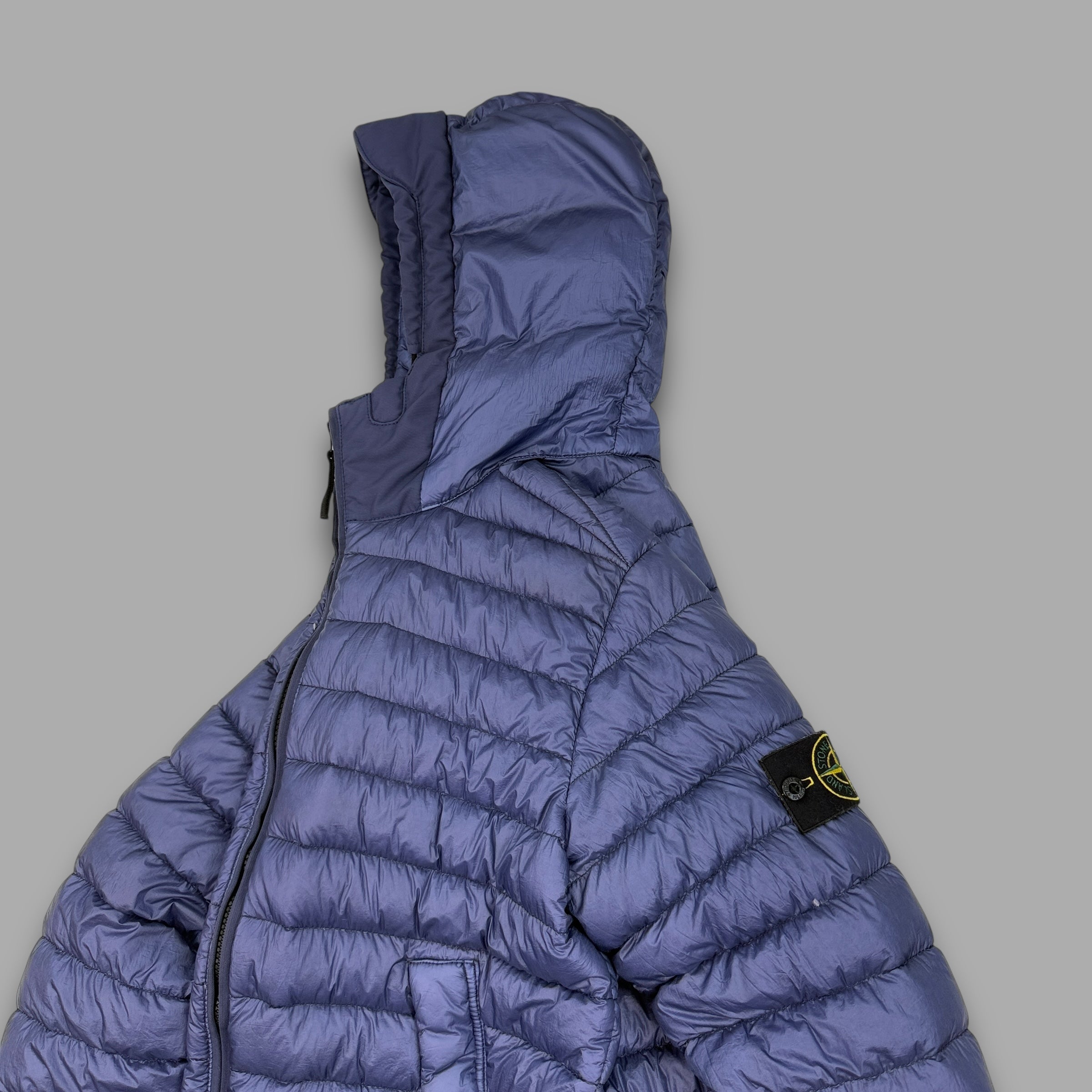 Stone island garment dyed downfilled puffer jacket (M)
