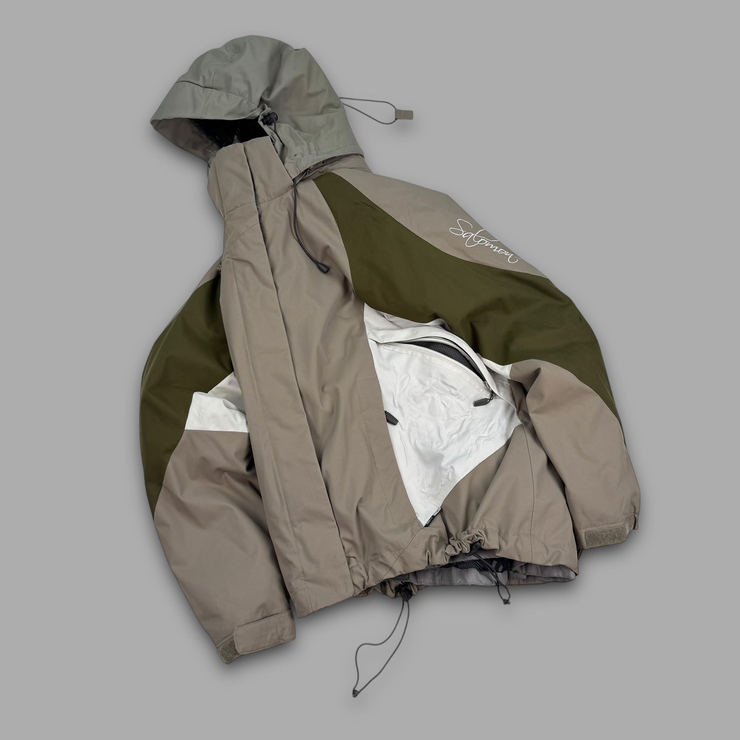 Salomon 2006 technical panelled clima pro softshell ski jacket (M) wms