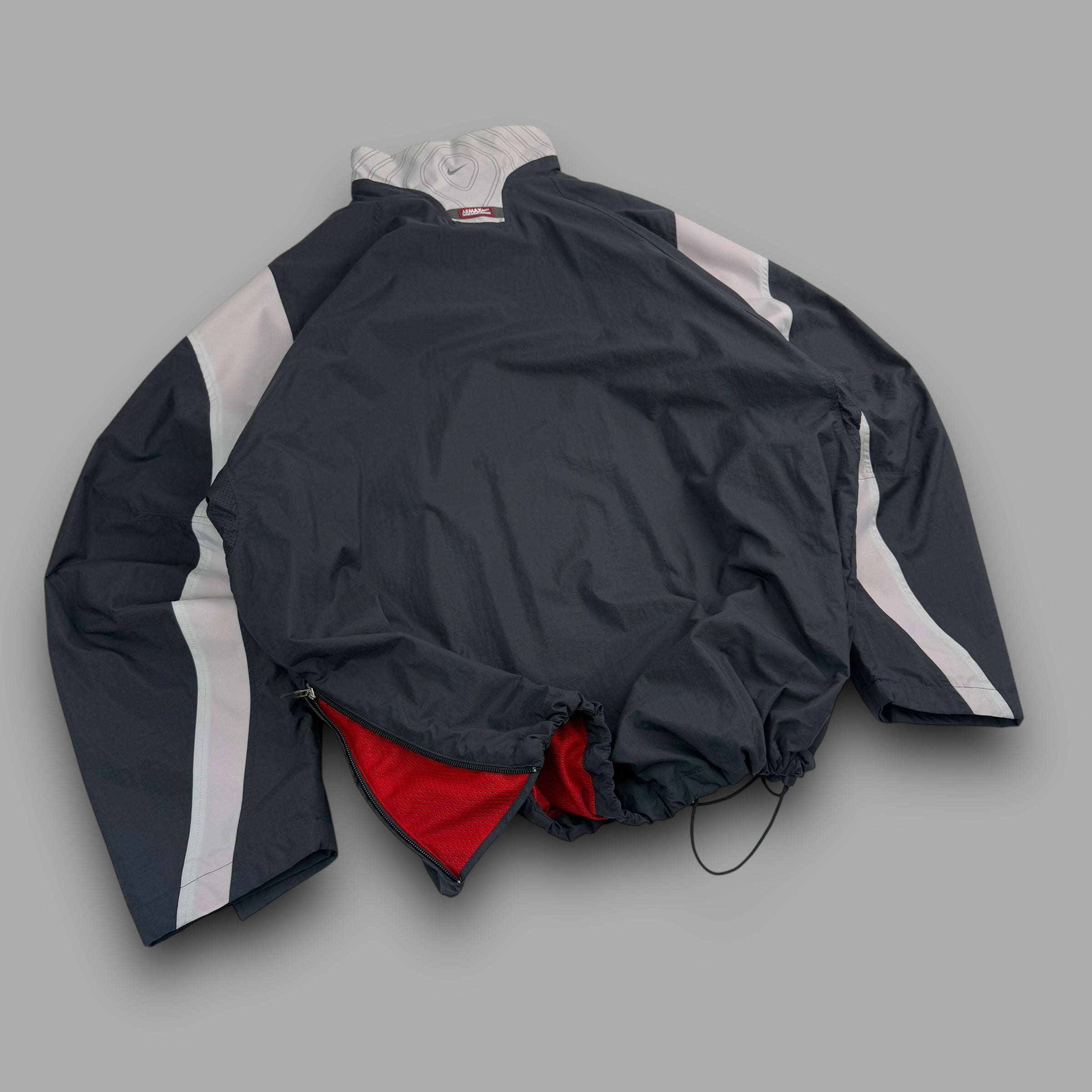 Nike 2000’s airmax technical dual-zip pullover track jacket (XL)
