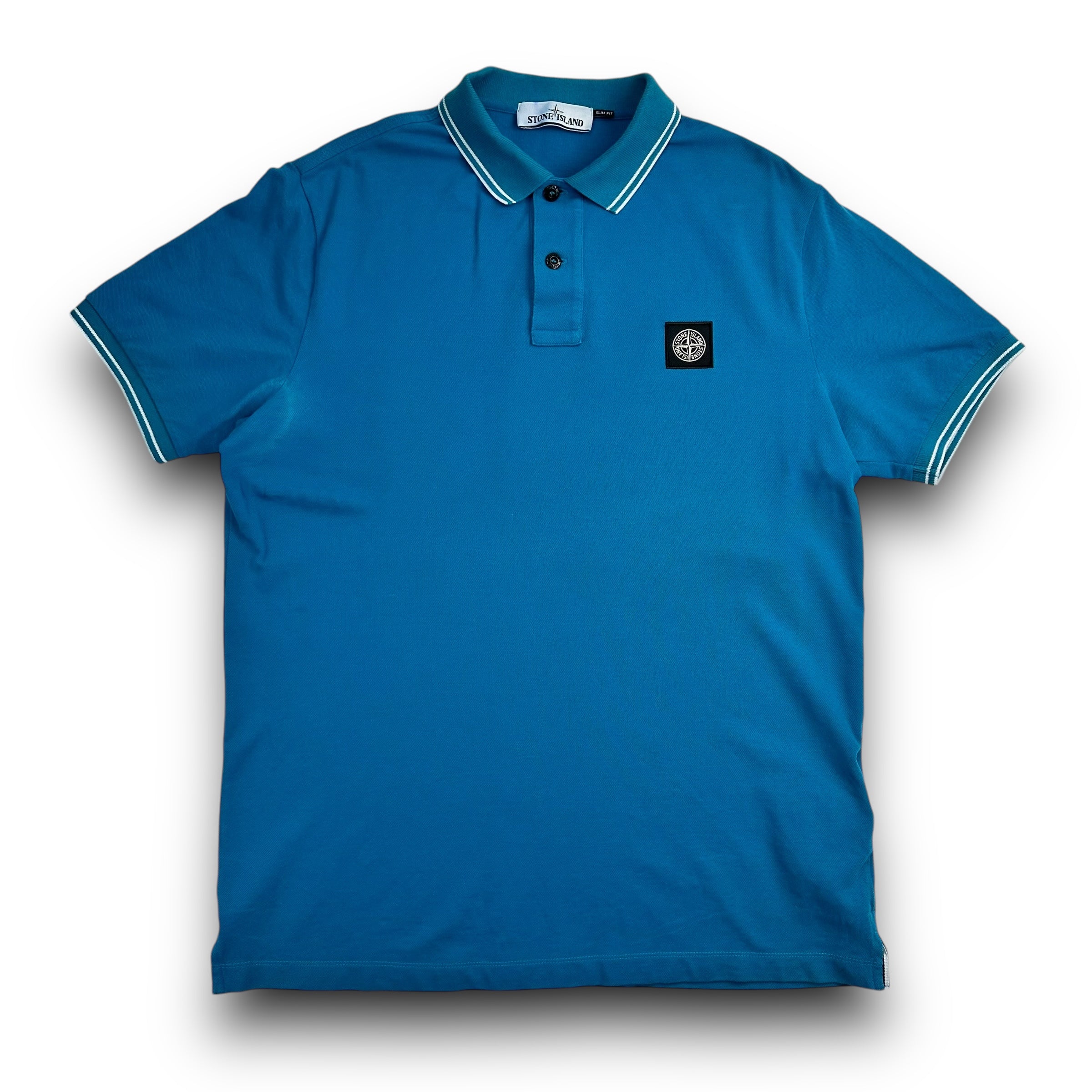 Stone island polo shirt (L)