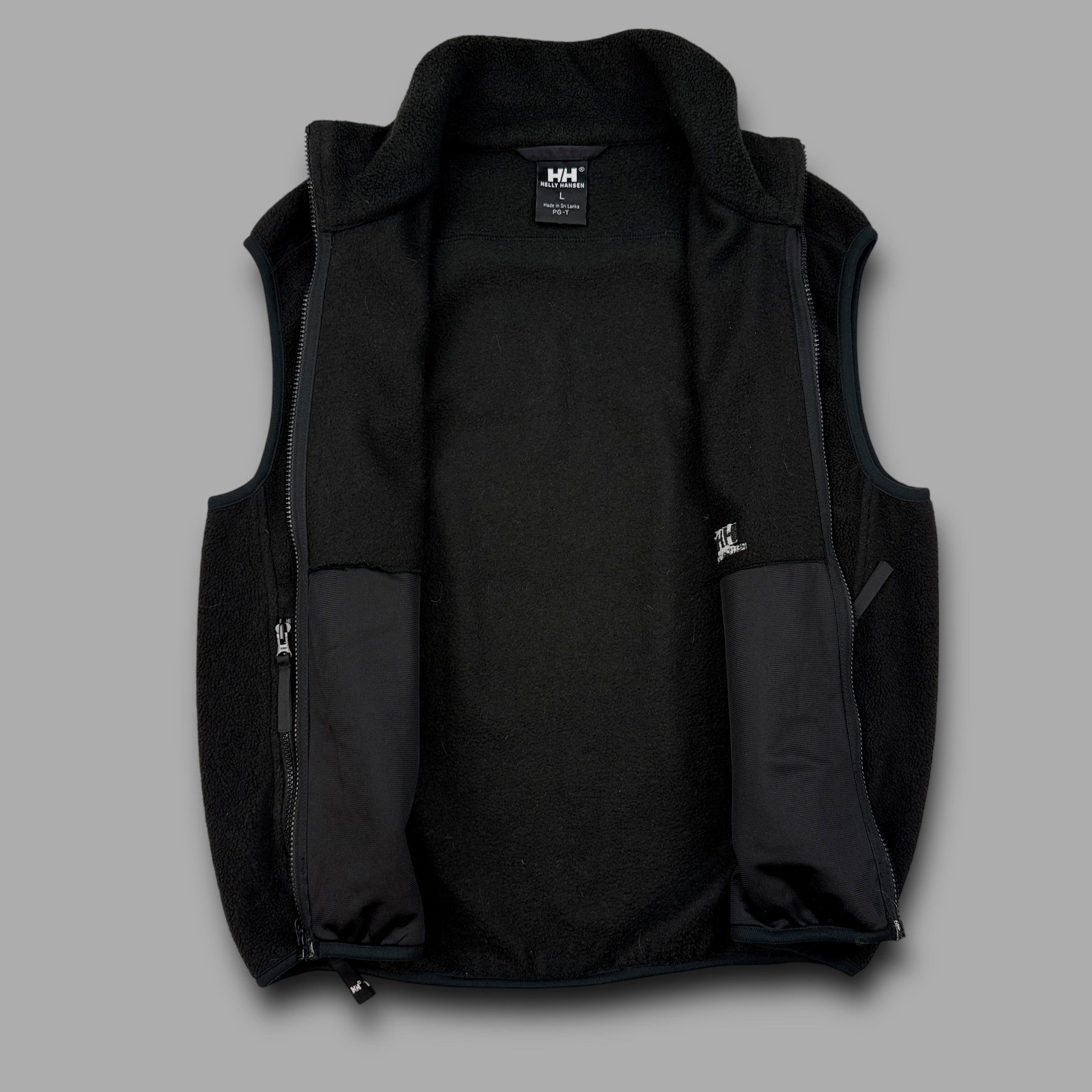 Helly Hanson 2000's zip-up fleece gilet / bodywarmer (L)
