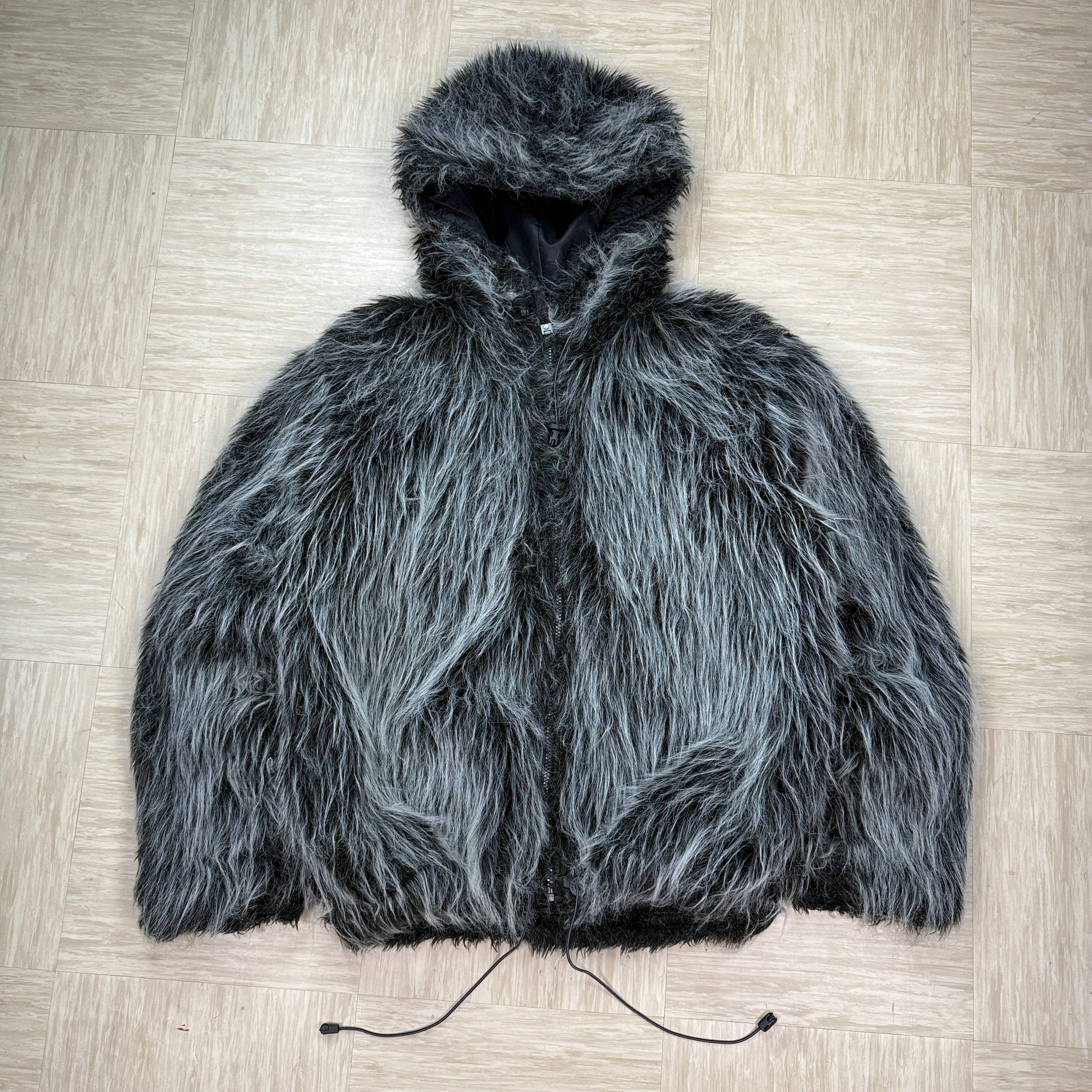 Tog24 2000's technical modacrylic faux fur yeti fleece (L) wms