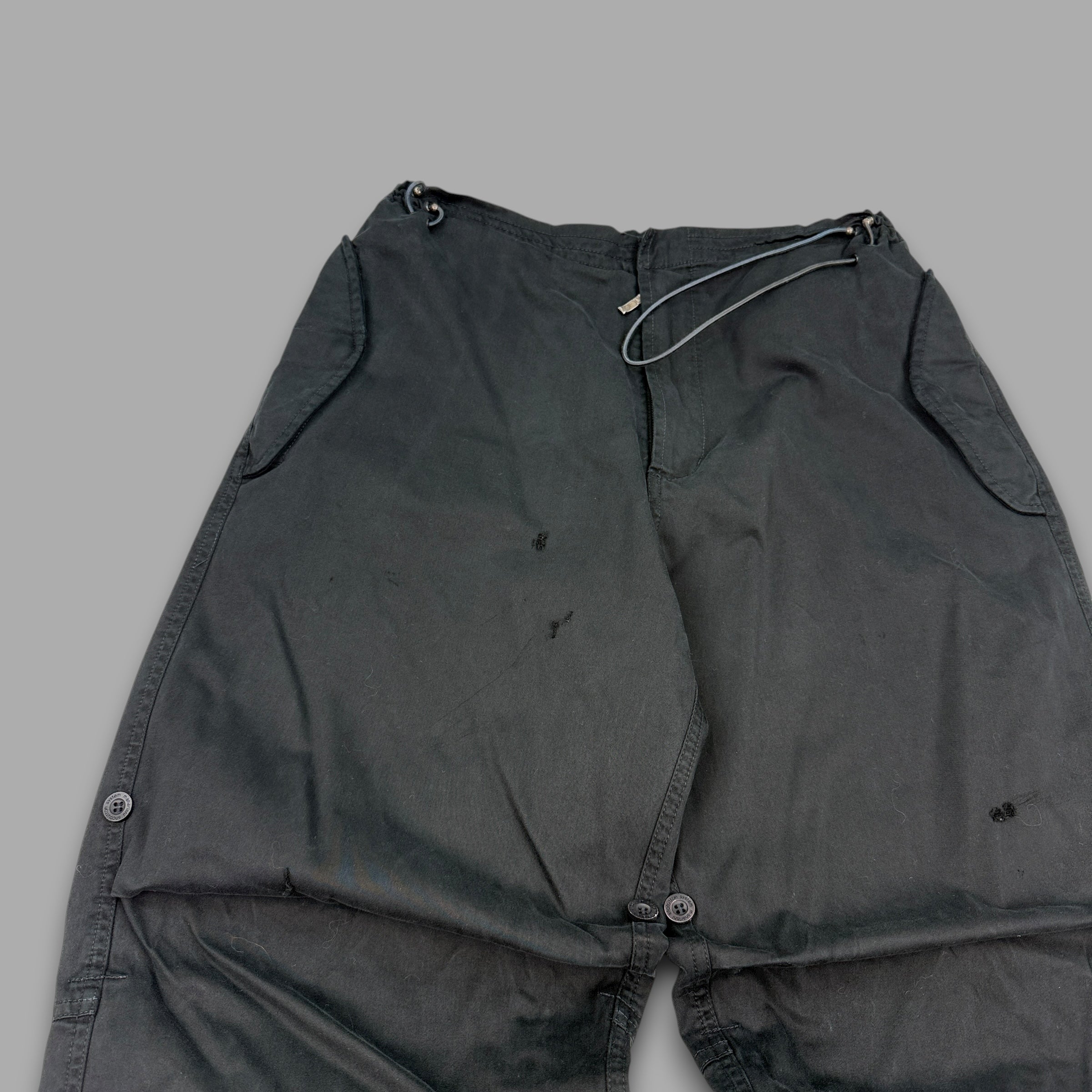 Maharishi 2000's baggy wide leg flight bottoms (S)